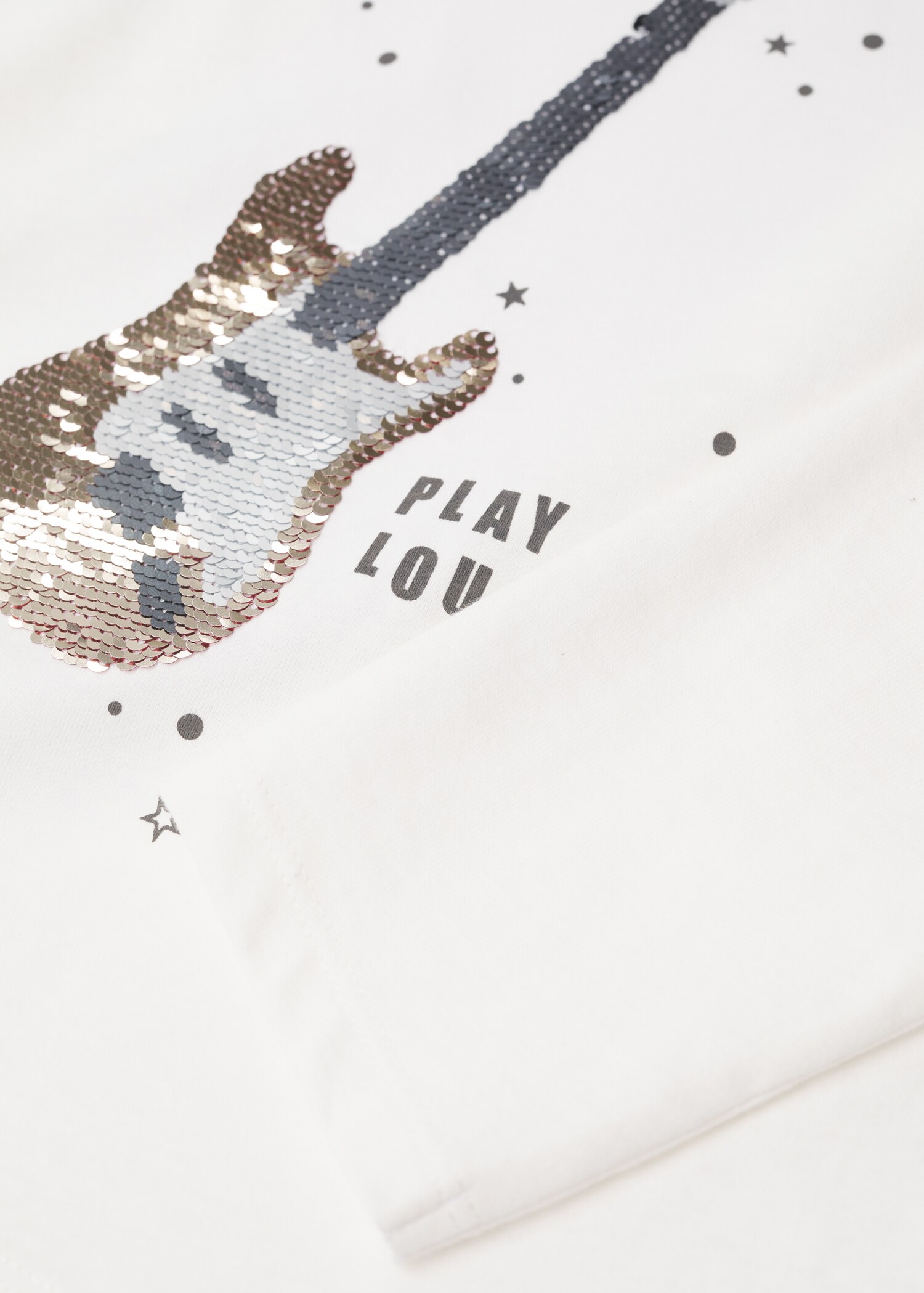 Camiseta manga larga lentejuelas - Detalle del artículo 8