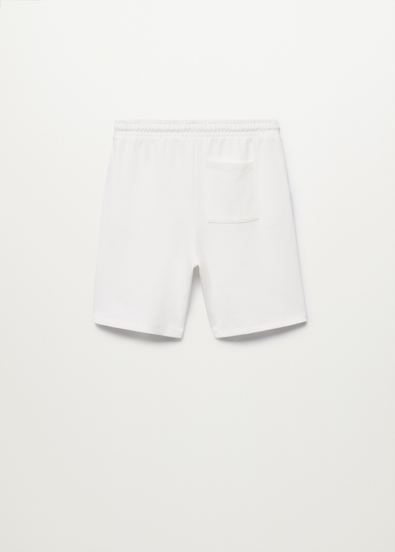 Bermudas jogger algodón - Reverso del artículo