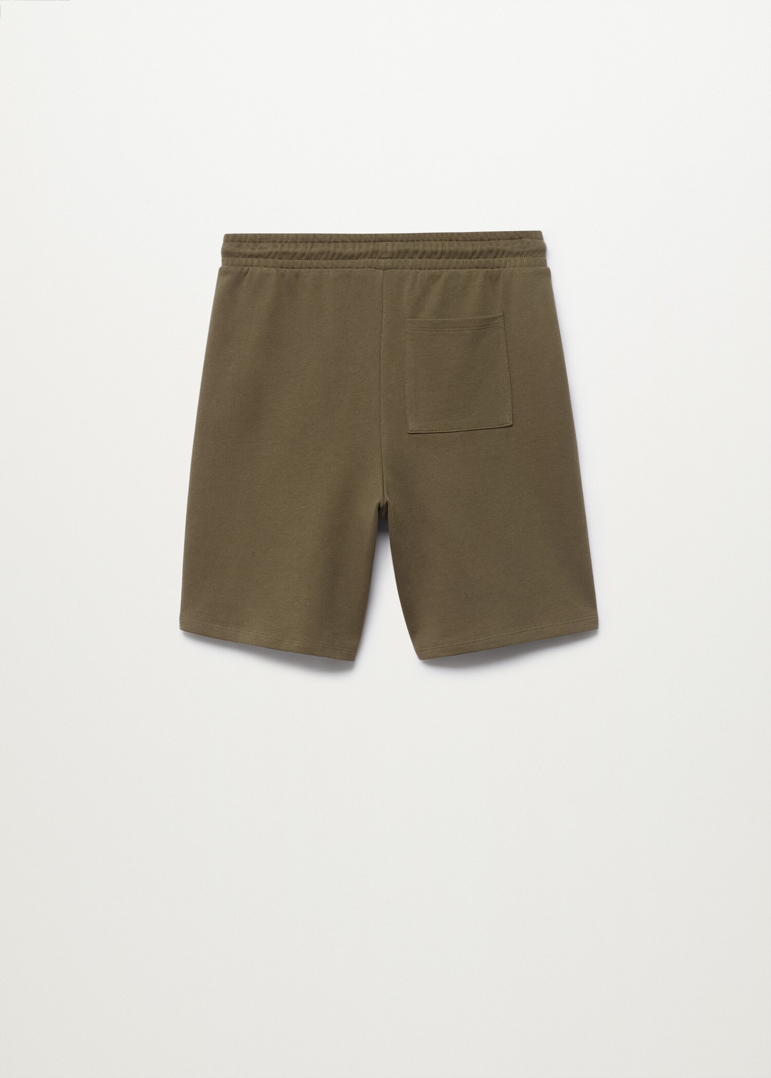 Bermudas jogger algodón - Reverso del artículo
