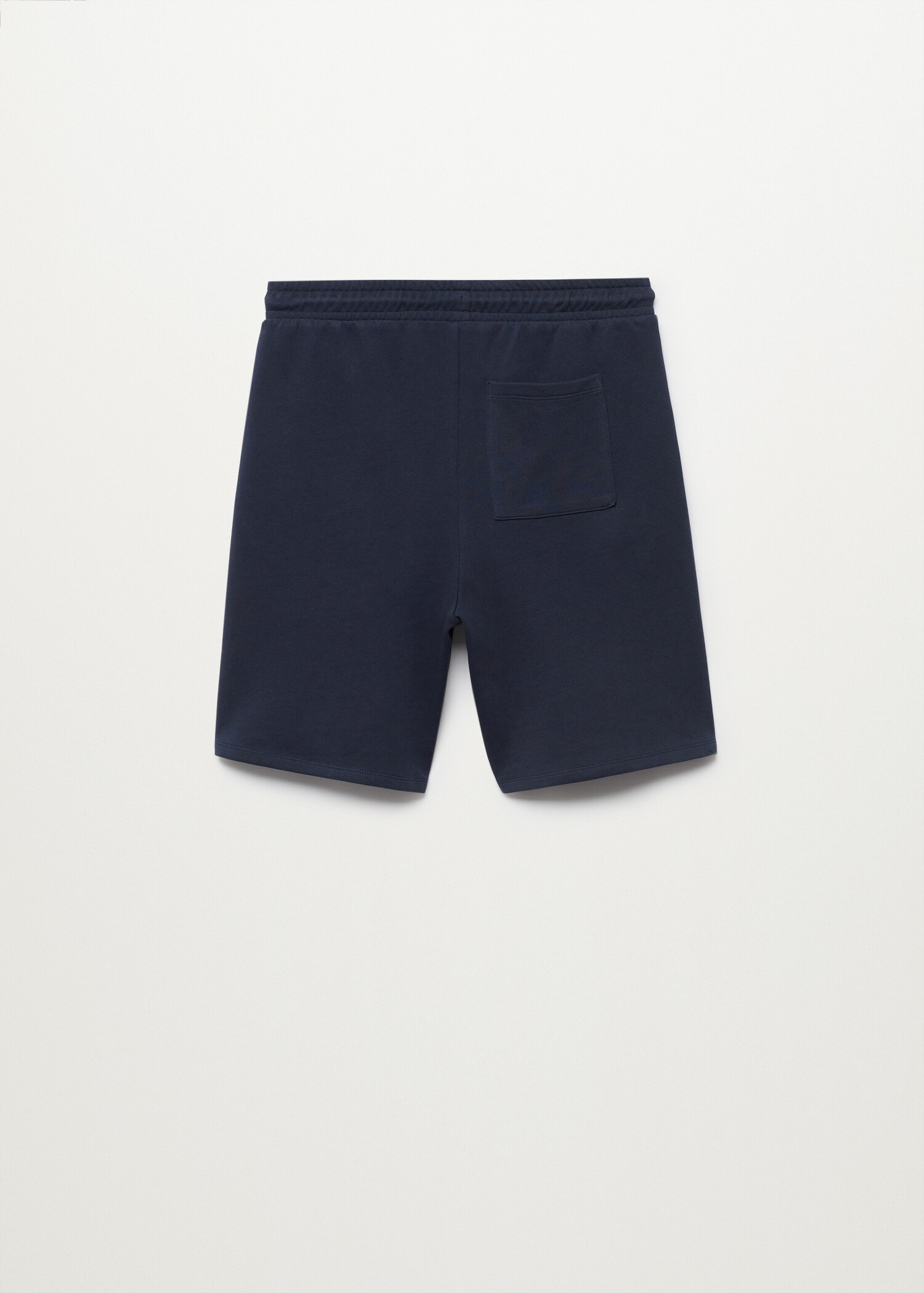 Bermudas jogger algodón - Reverso del artículo