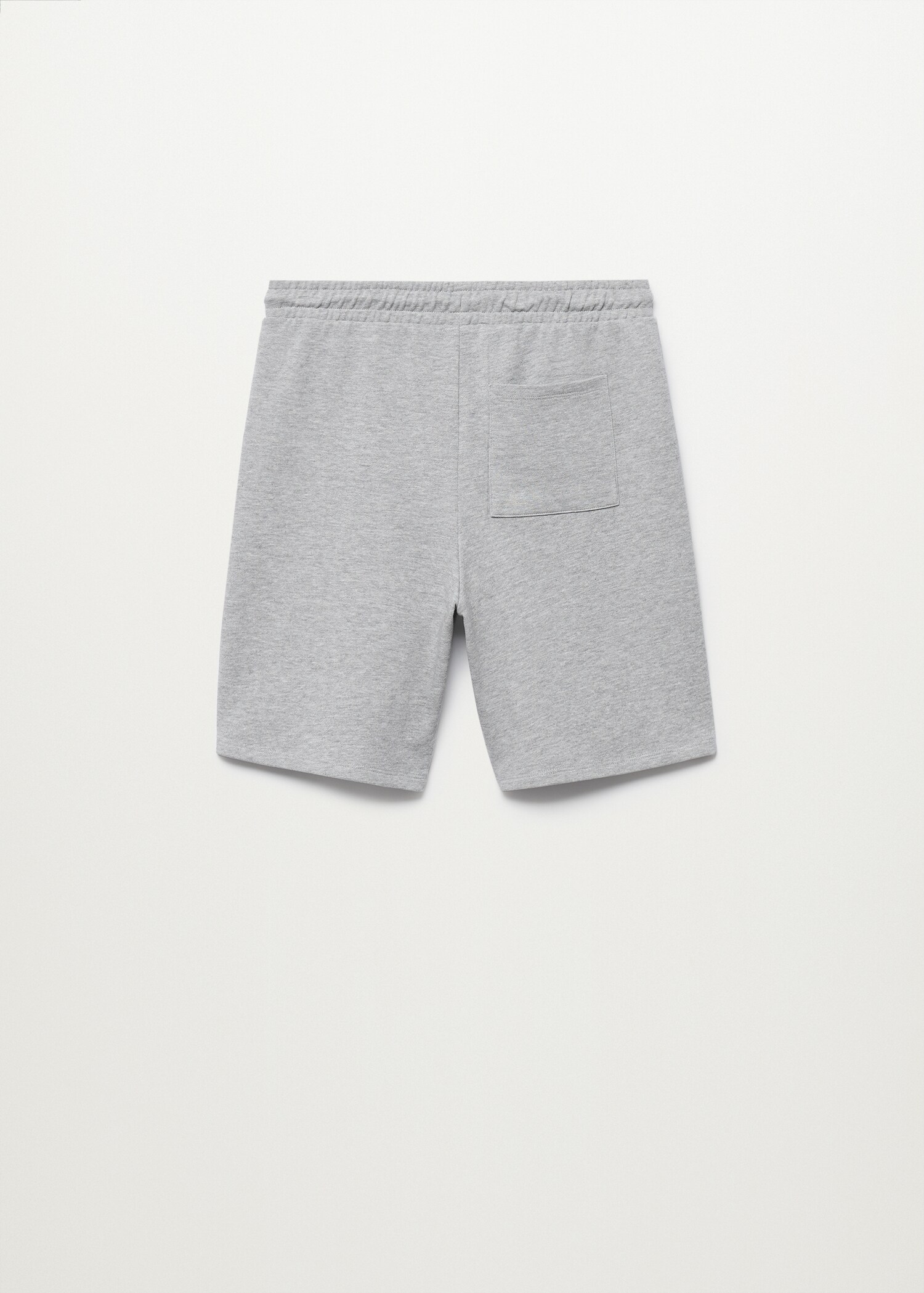 Bermudas jogger algodón - Reverso del artículo
