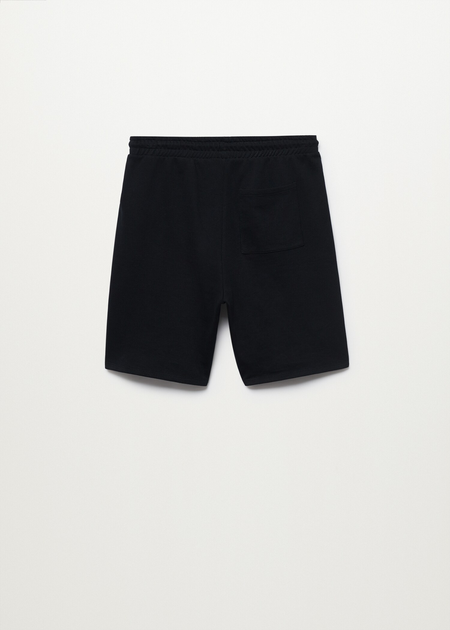 Bermudas jogger algodón - Reverso del artículo