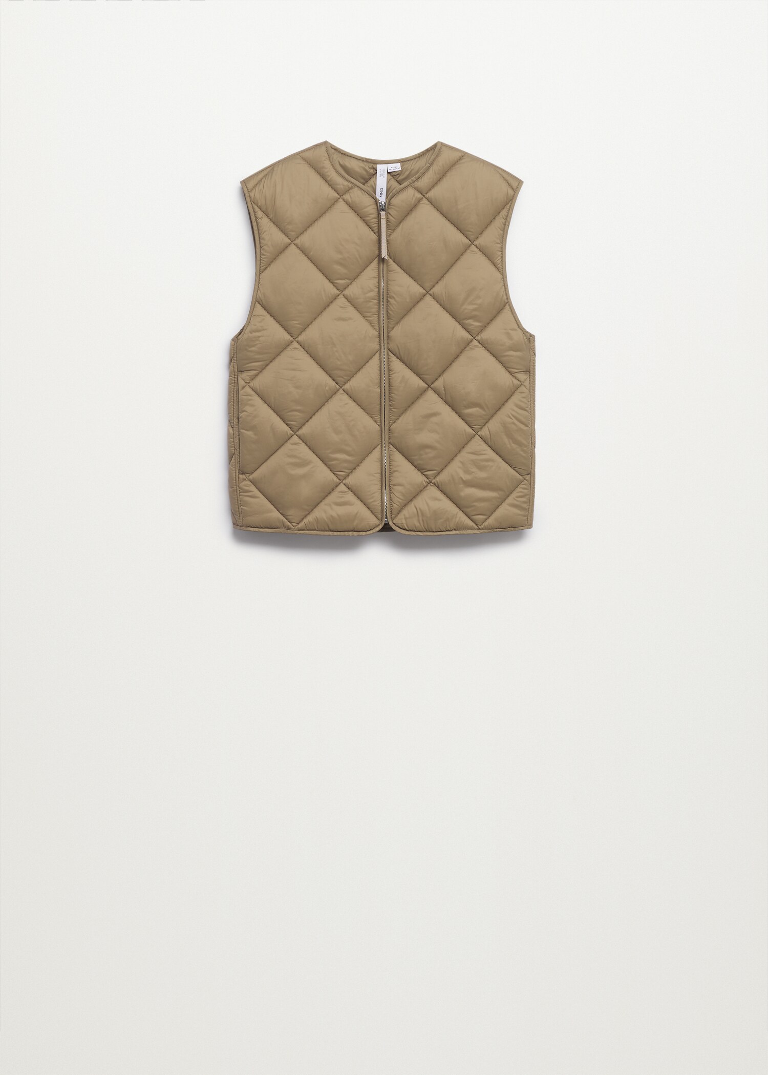 Ultra-light zip vest - Article without model