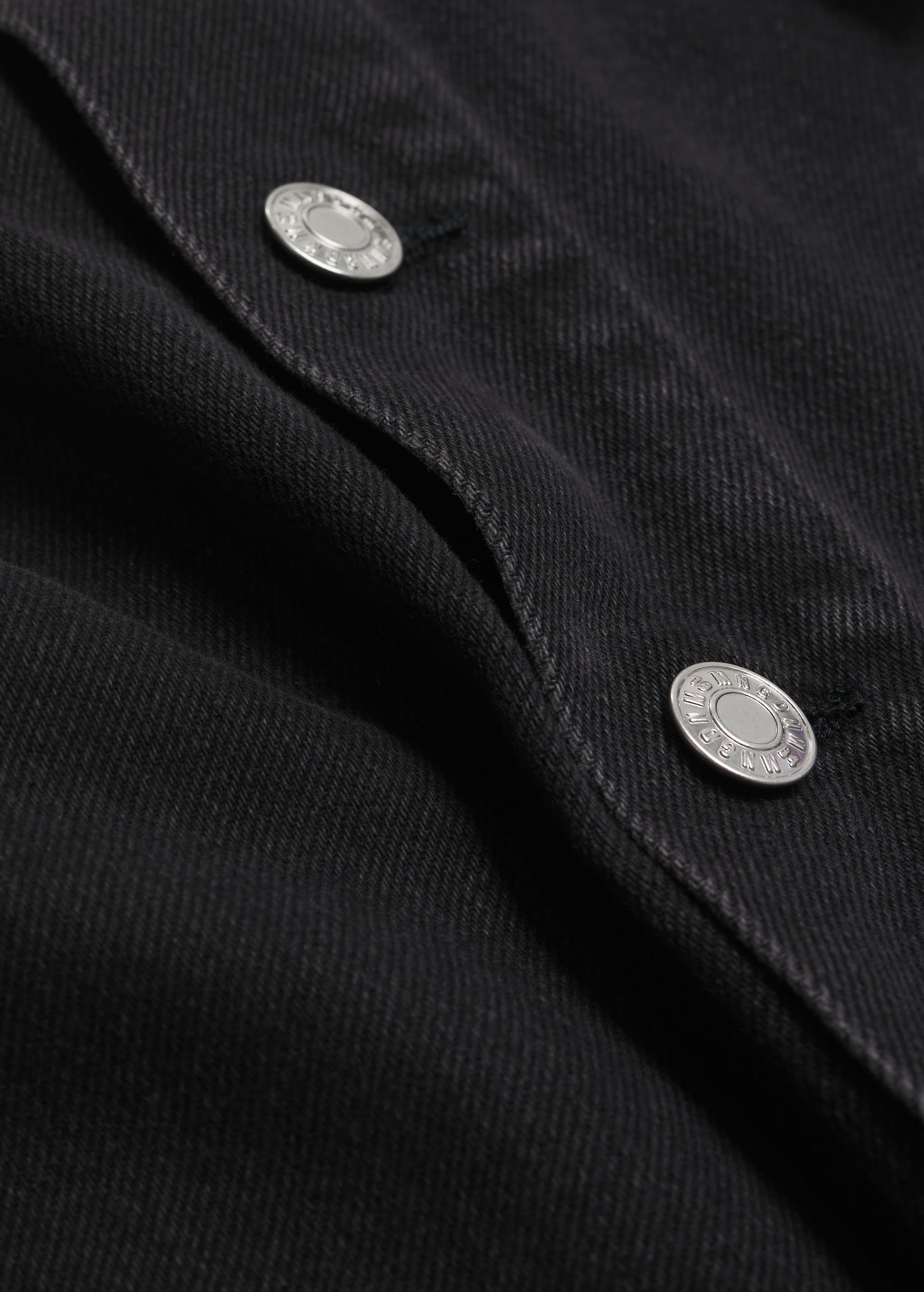 Lined denim dungarees - Details of the article 8
