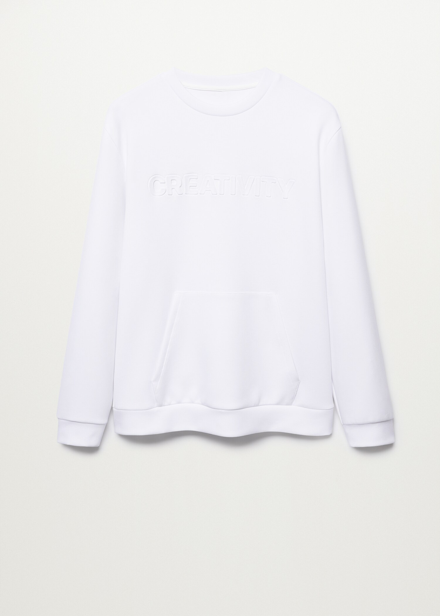 Sudadera canguro mensaje - Artículo sin modelo