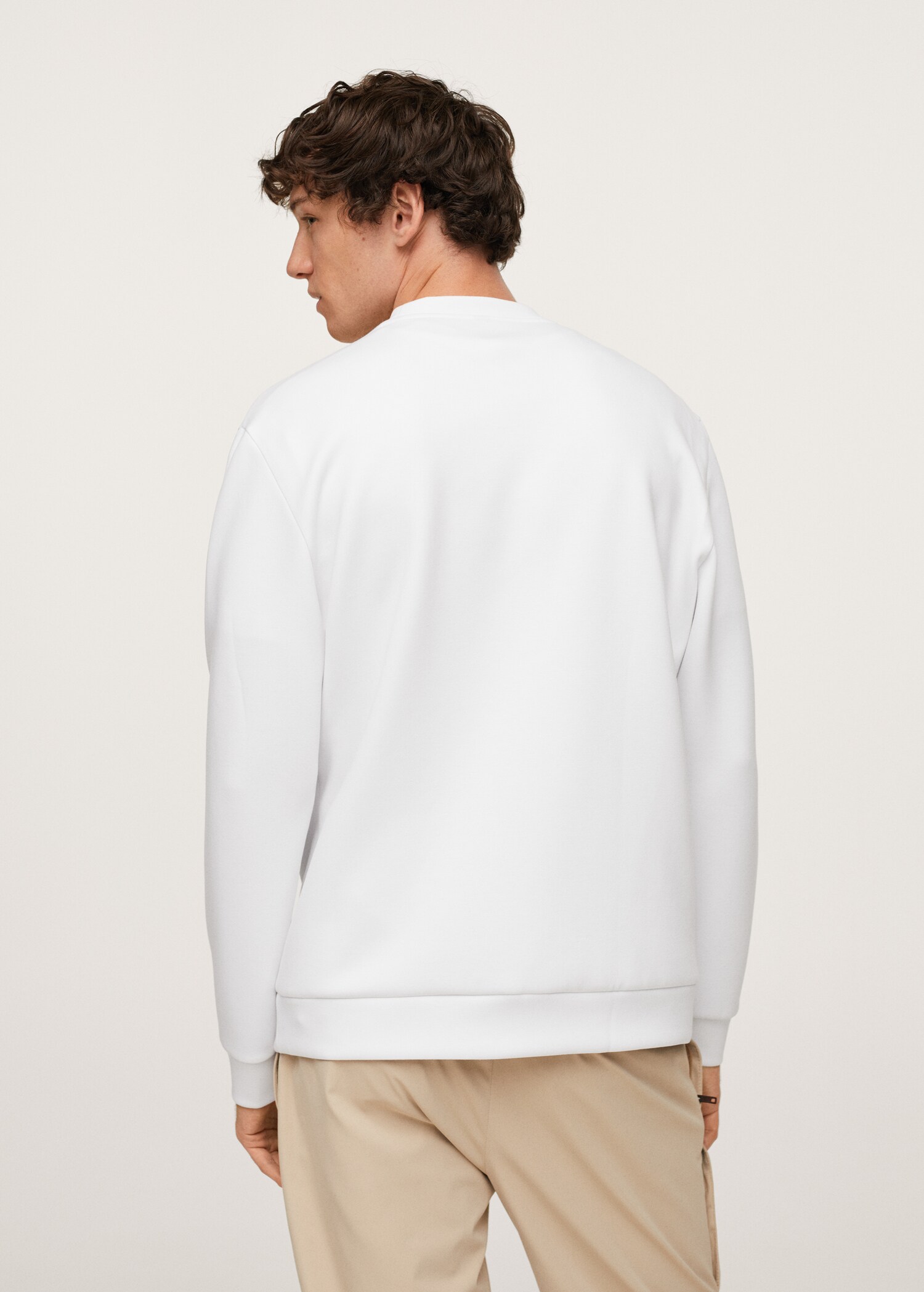Sudadera canguro mensaje - Reverso del artículo