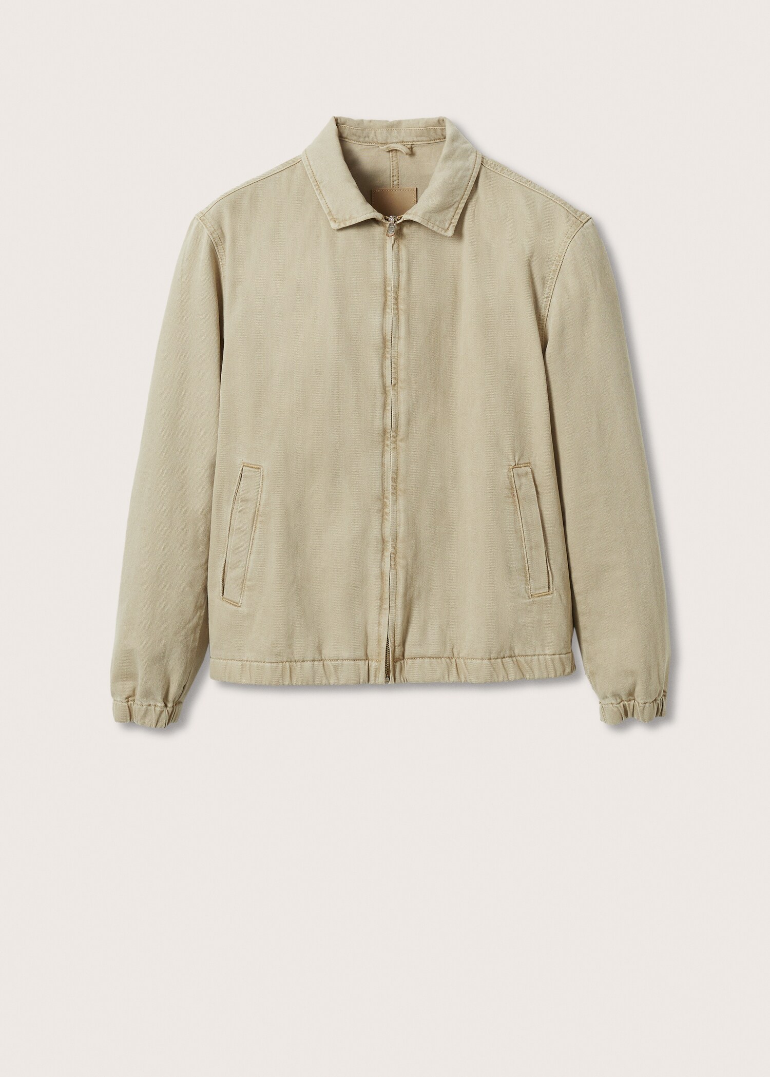 Chaqueta denim cremallera - Artículo sin modelo