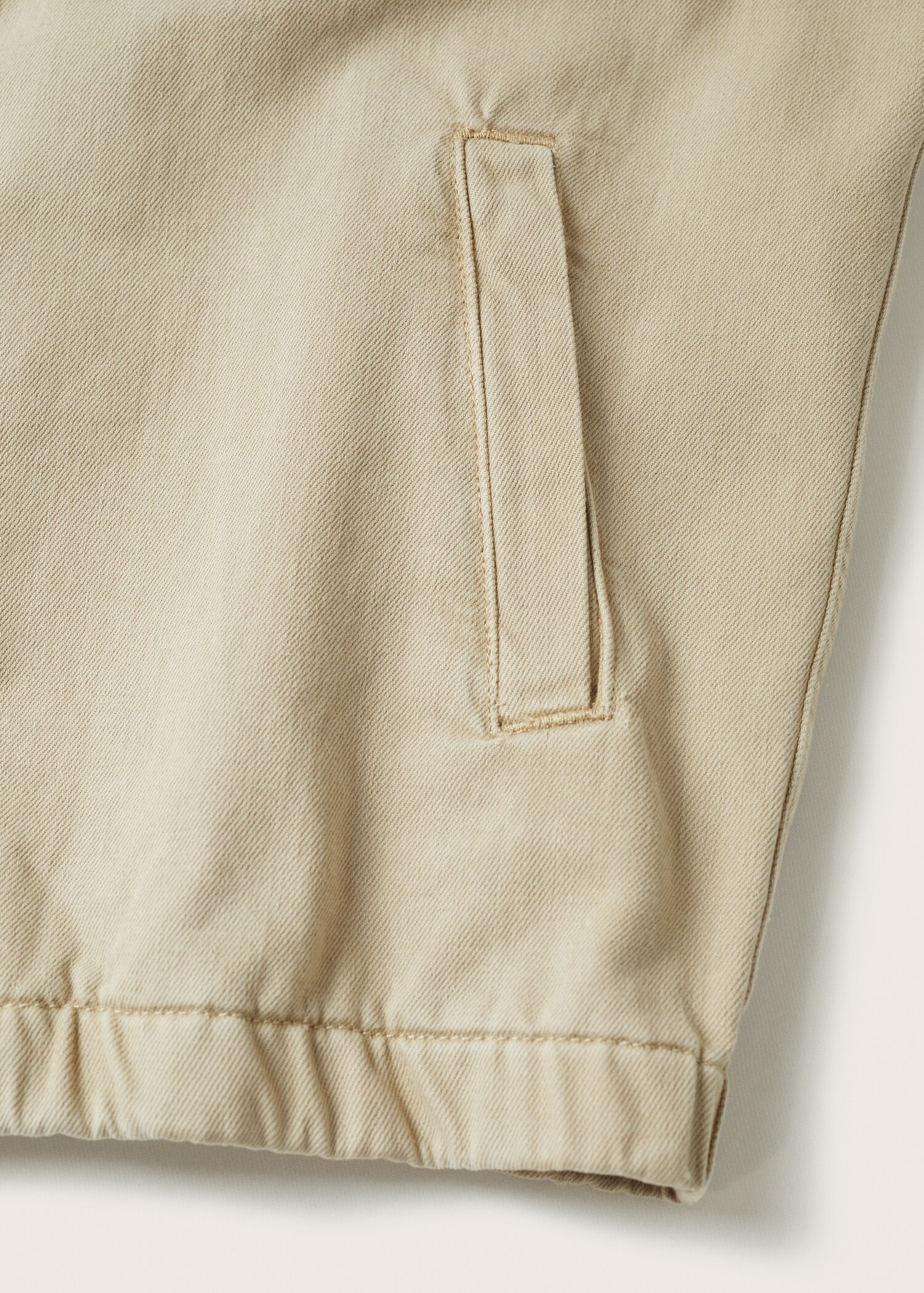 Chaqueta denim cremallera - Detalle del artículo 8