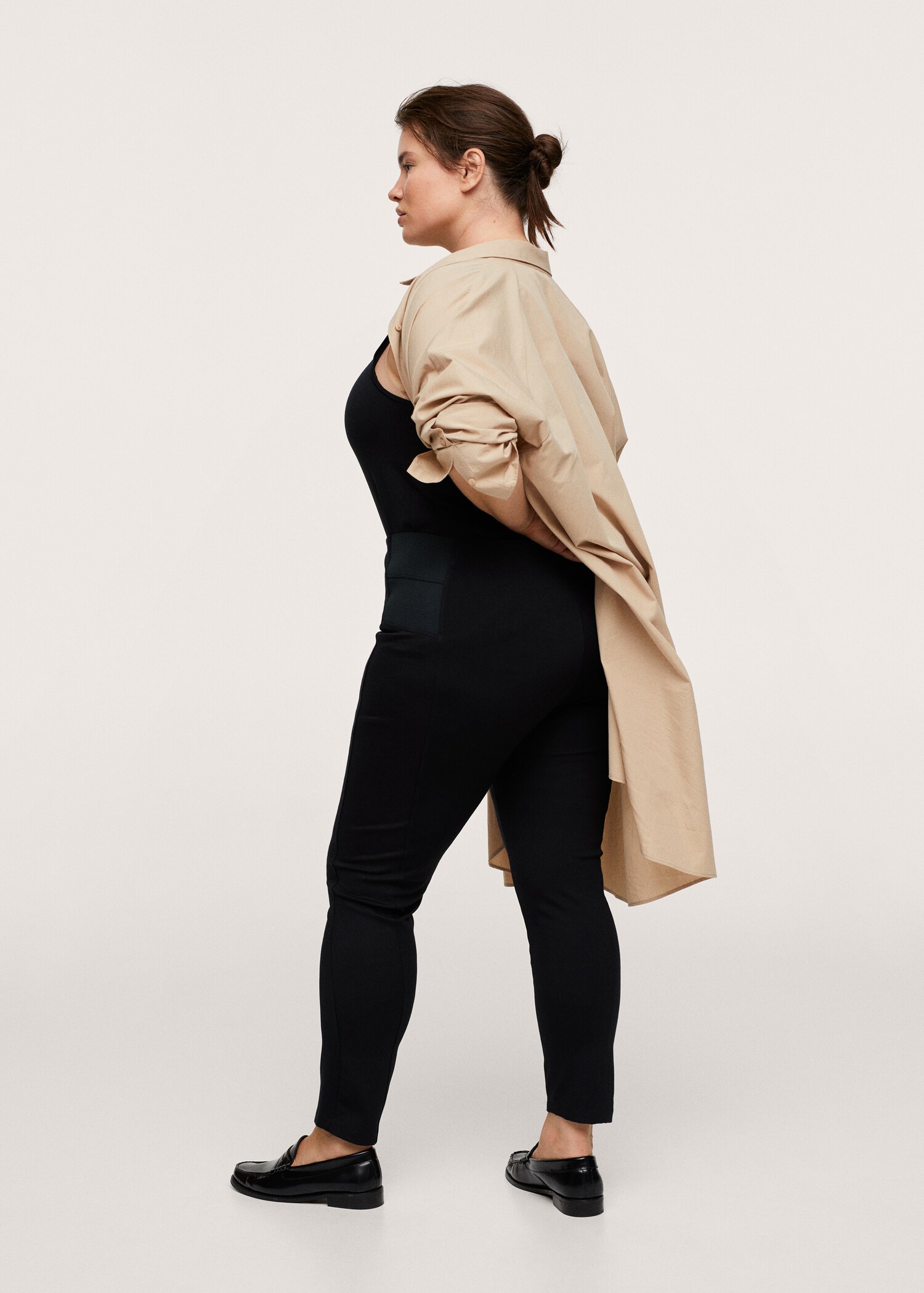 Leggings paneles elásticos - Reverso del artículo