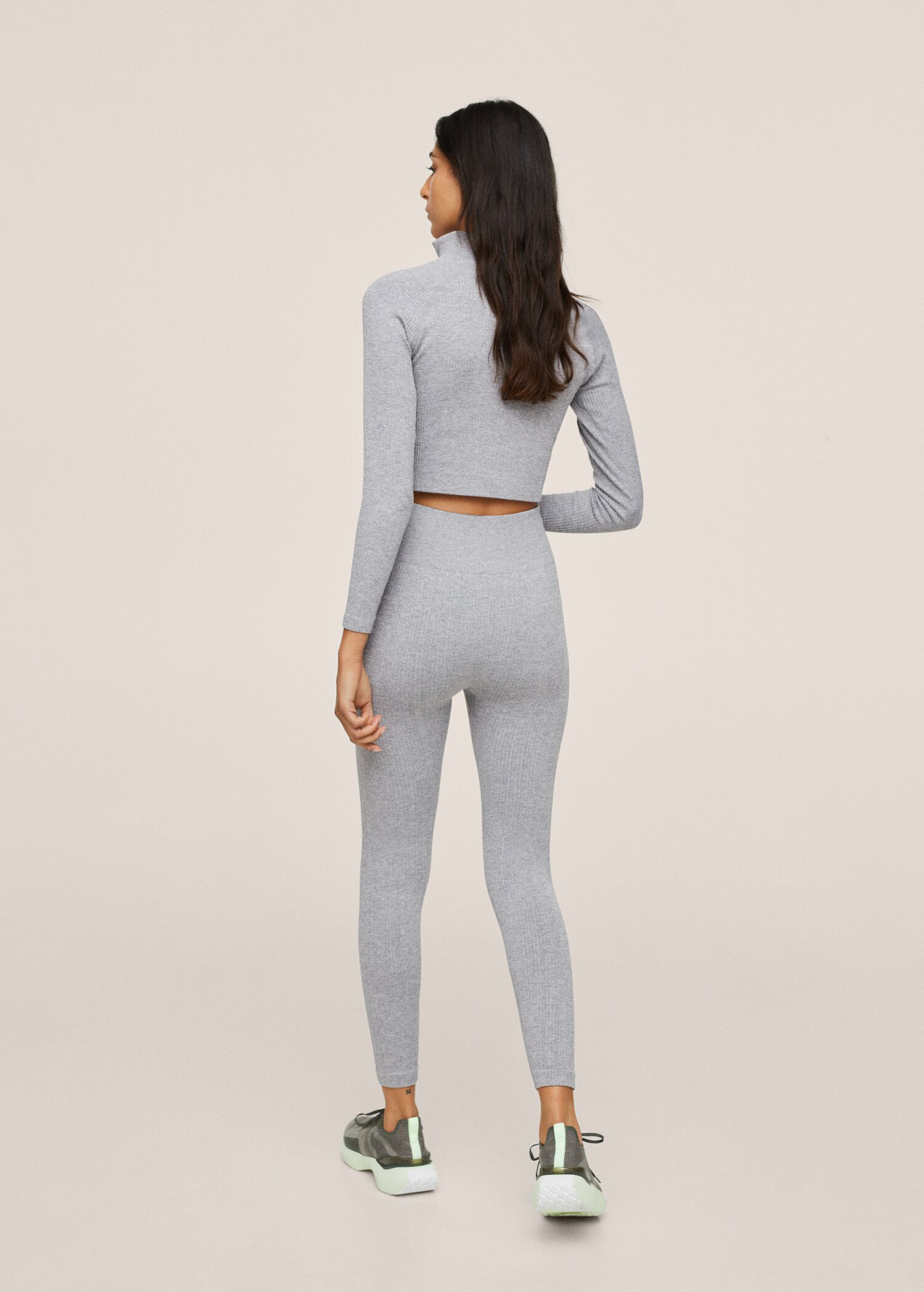 Leggings deportivos seamless - Reverso del artículo