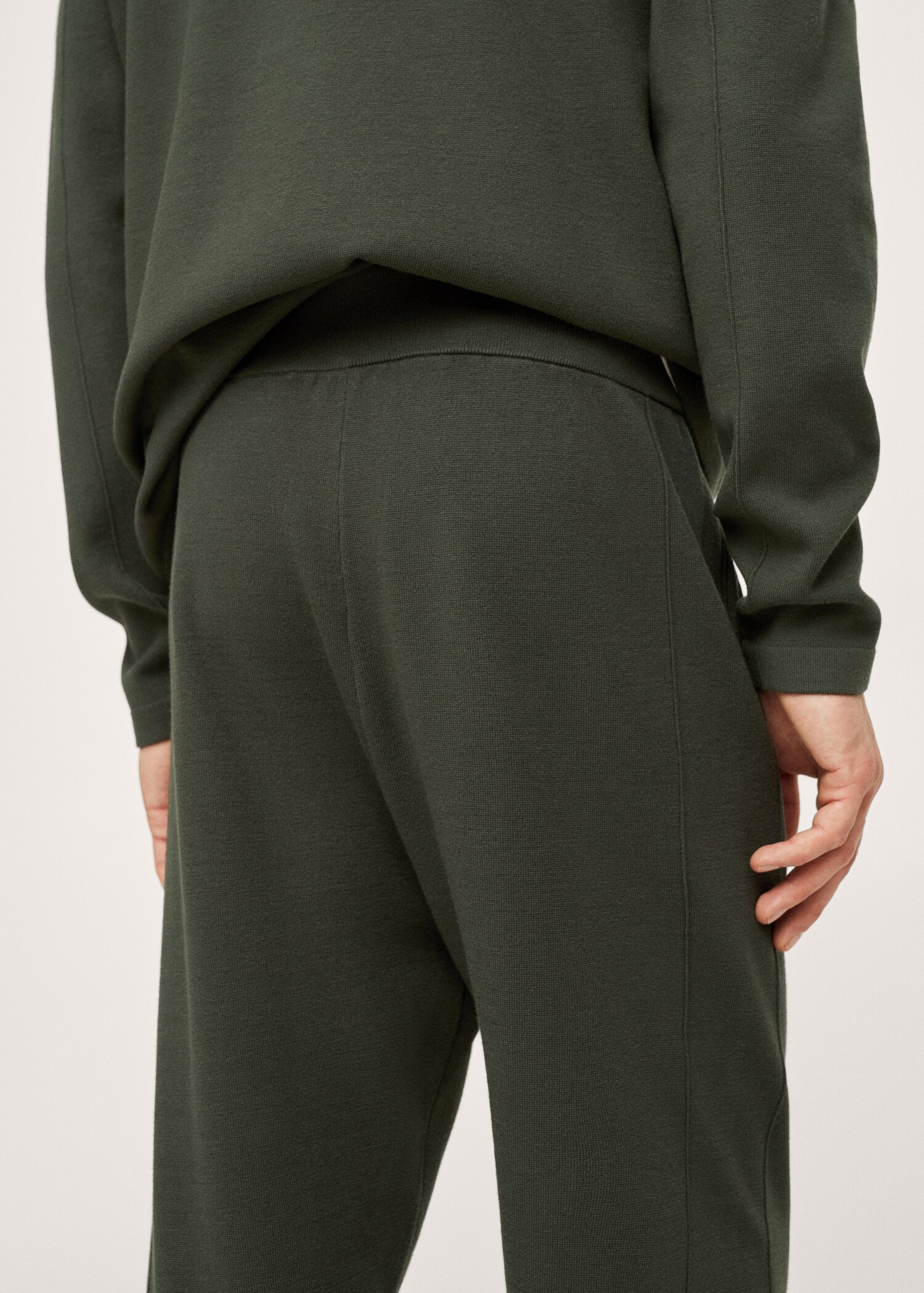 Pantalón jogger punto textura - Detalle del artículo 1