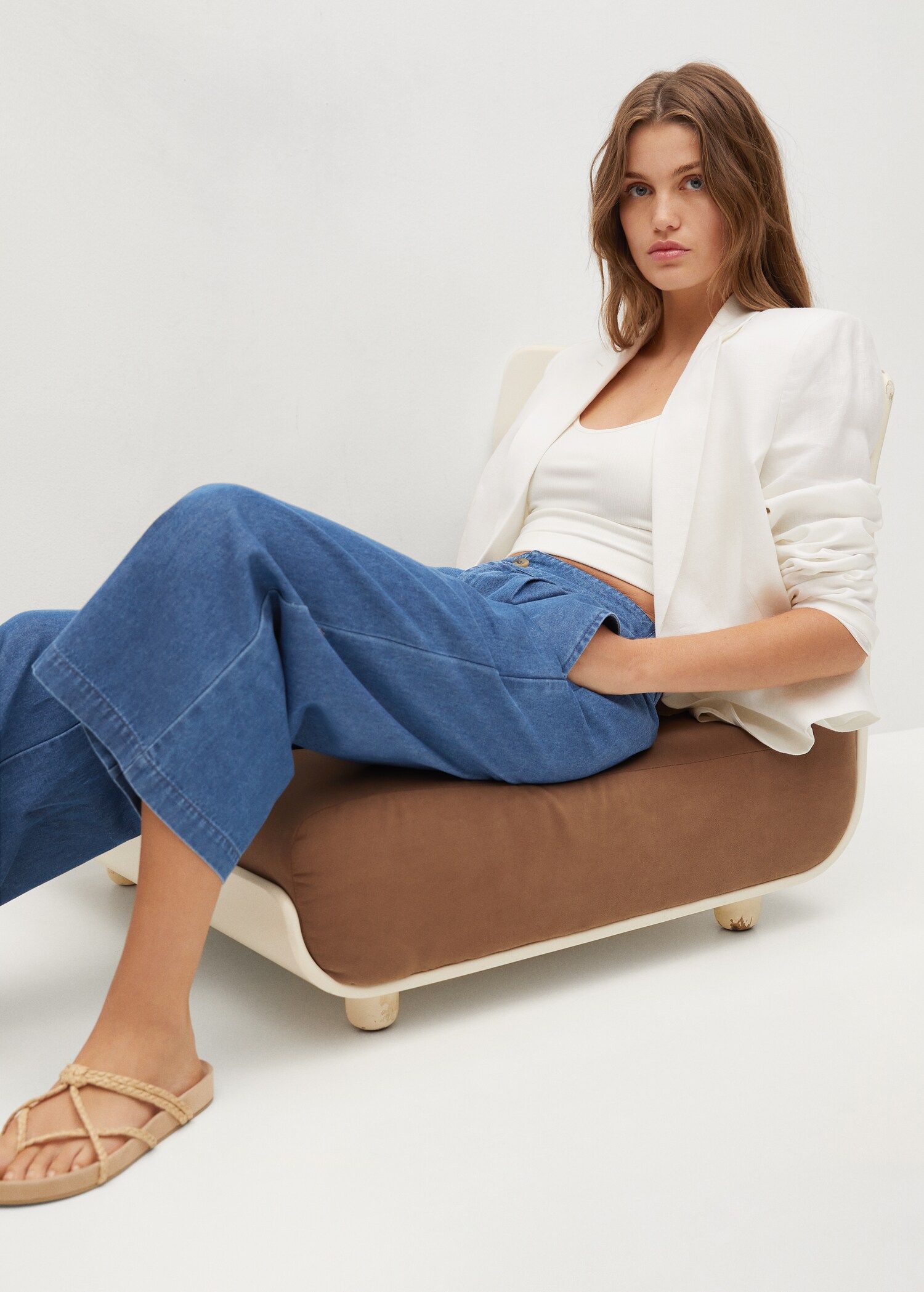 Pantalón culotte pinzas - Detalle del artículo 2
