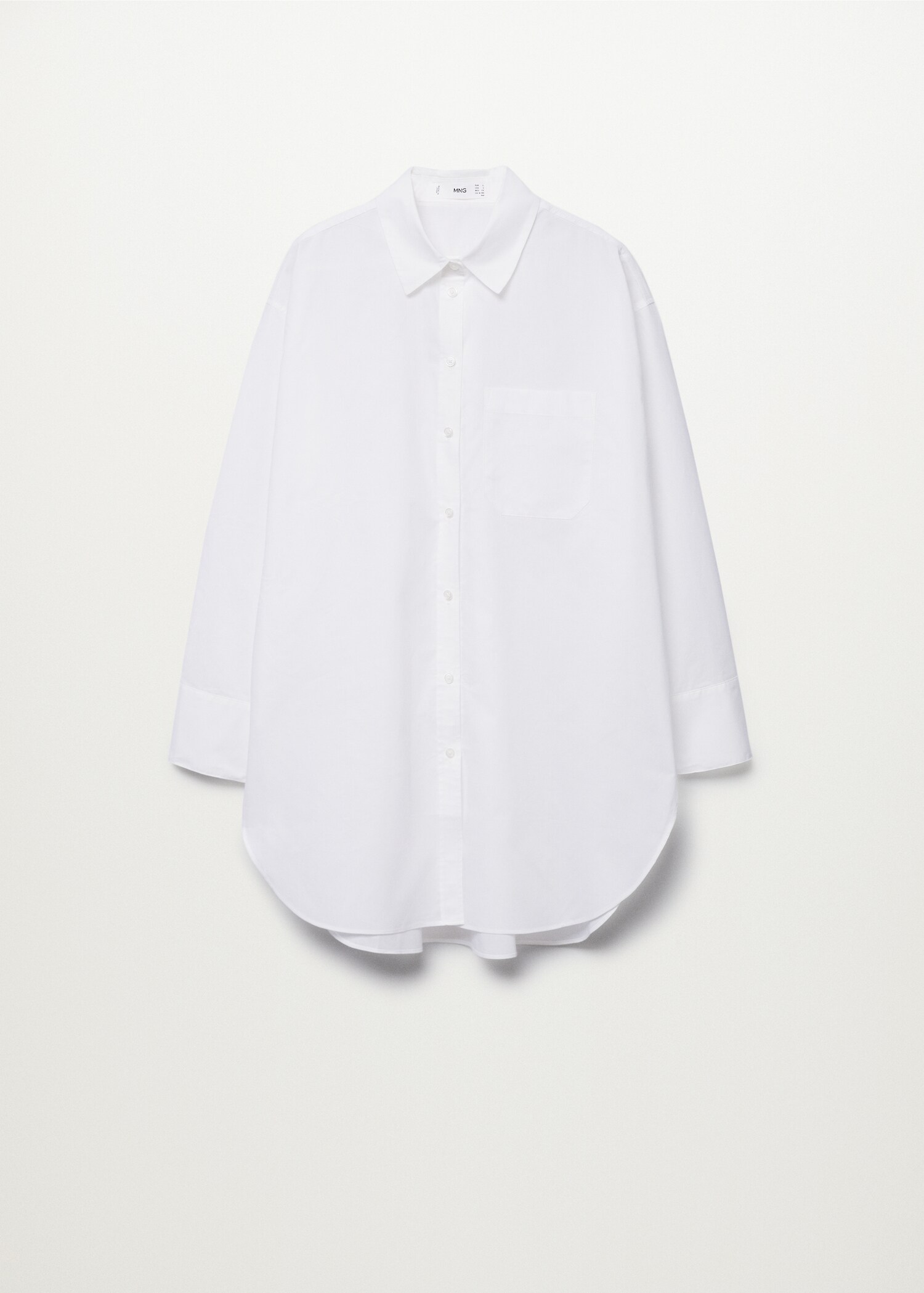 Camisa cotó butxaca al pit - Article sense model