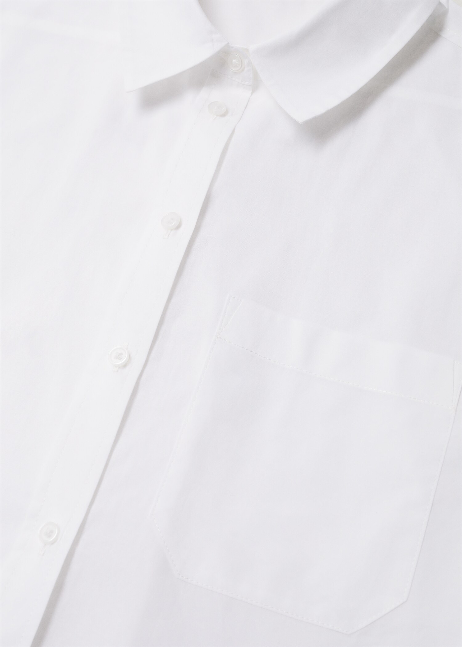 Camisa cotó butxaca al pit - Detall de l'article 8