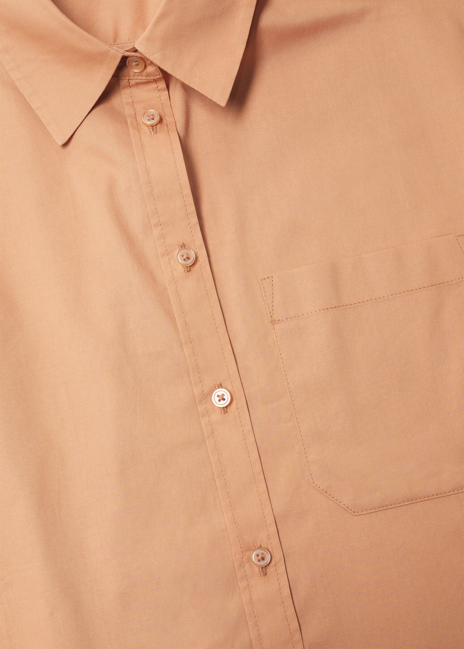Camisa cotó butxaca al pit - Detall de l'article 8