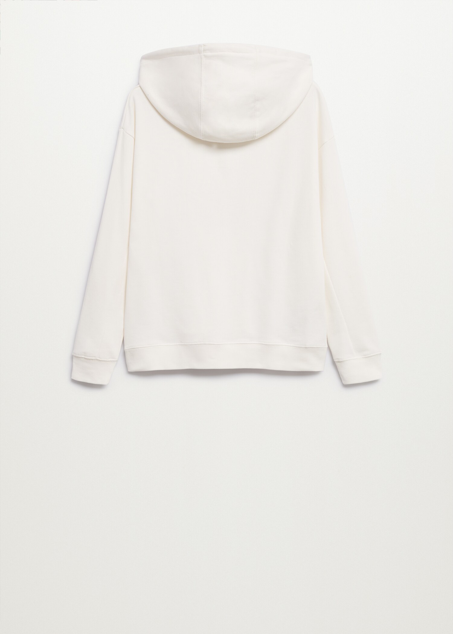 Sudadera algodón capucha - Reverso del artículo