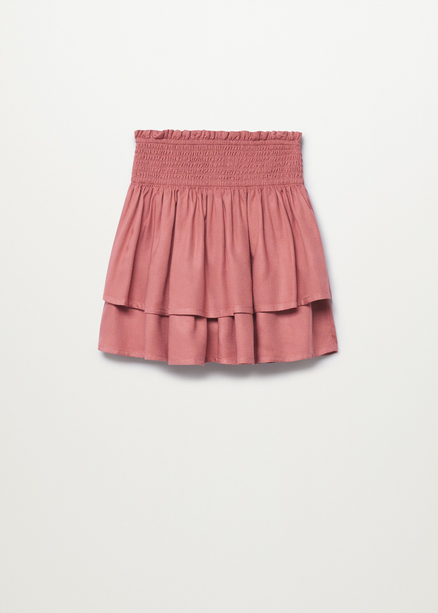 Ruffled flowed skirt - Reverse of the article