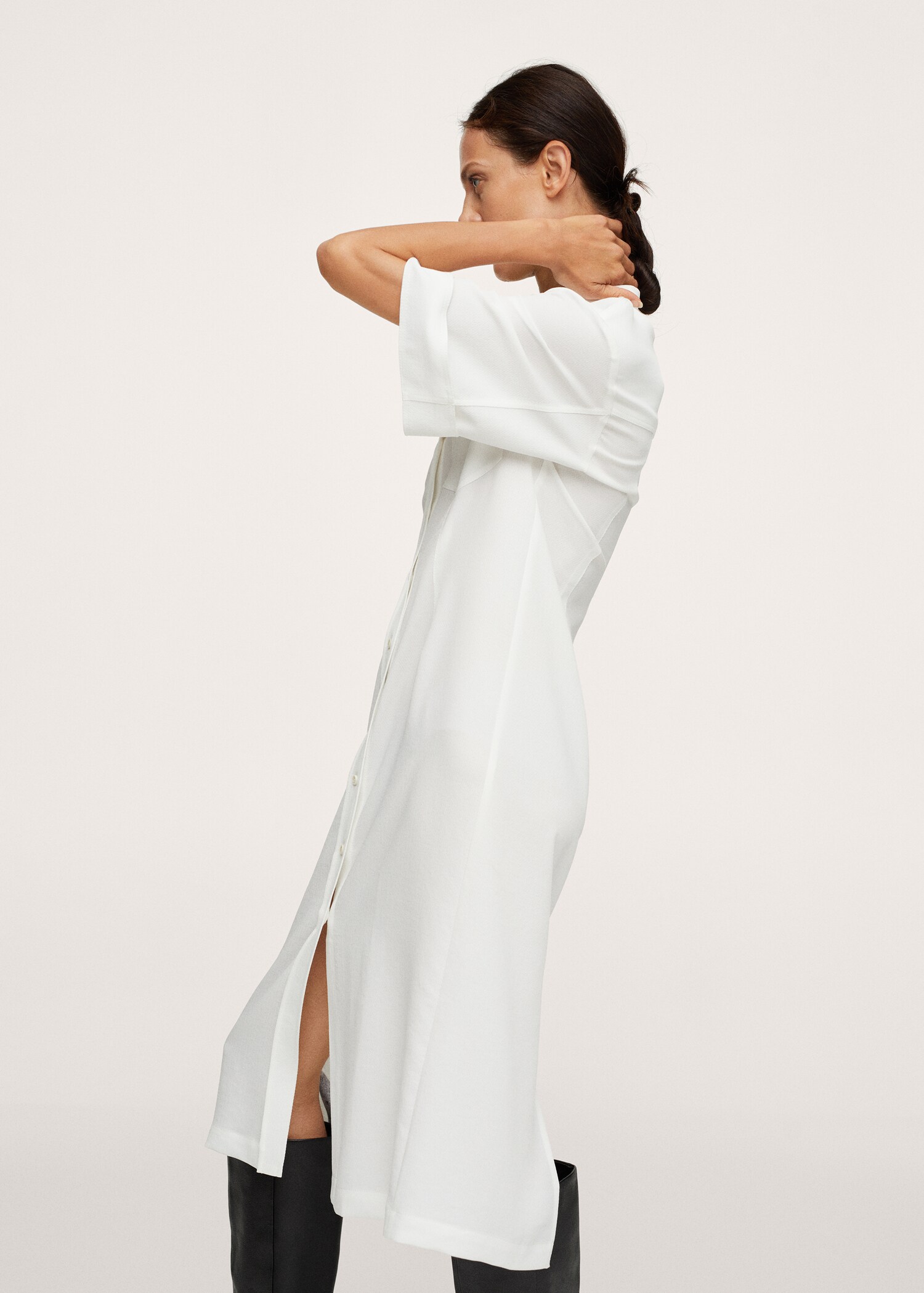 Vestido camisero midi - Detalle del artículo 2