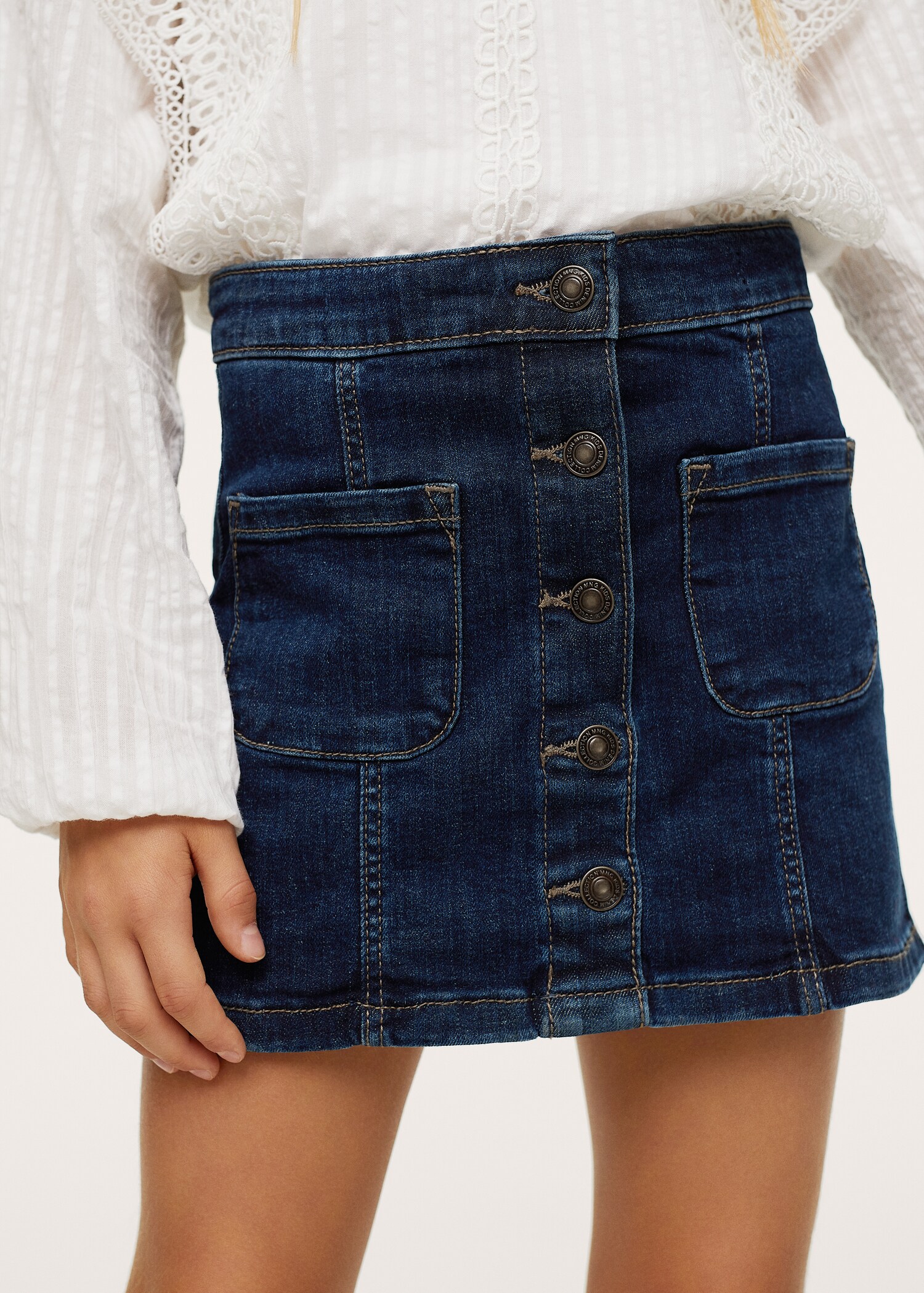 Falda denim botones - Detalle del artículo 1
