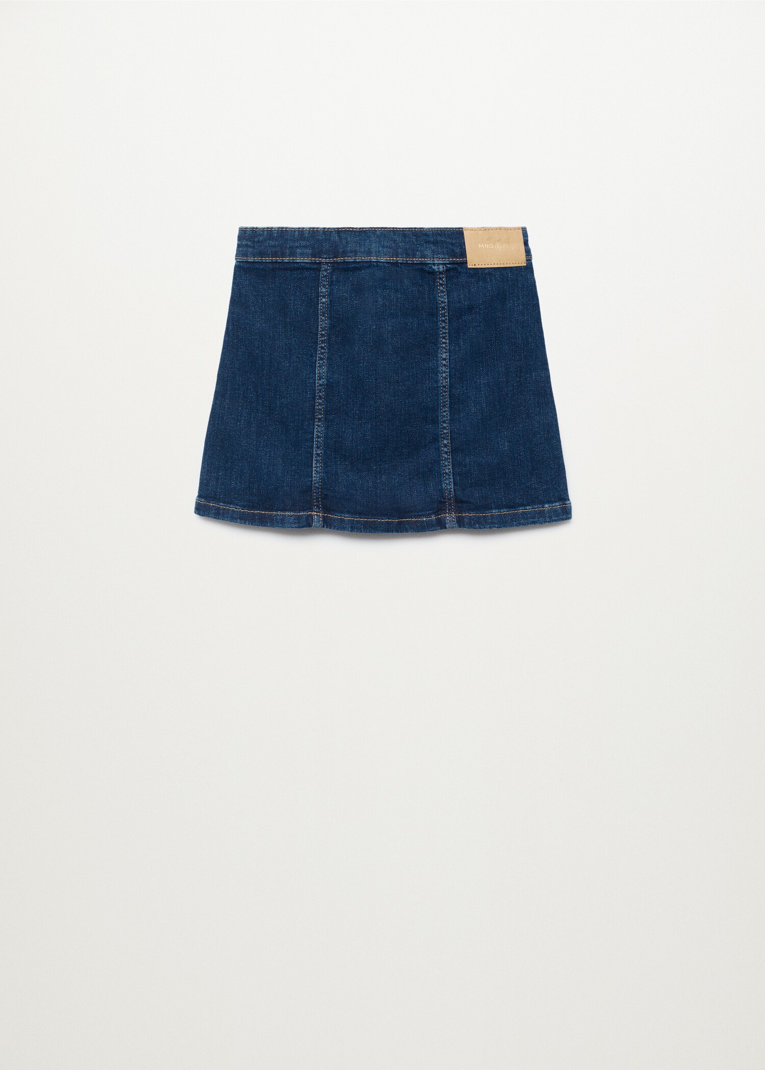 Falda denim botones - Reverso del artículo