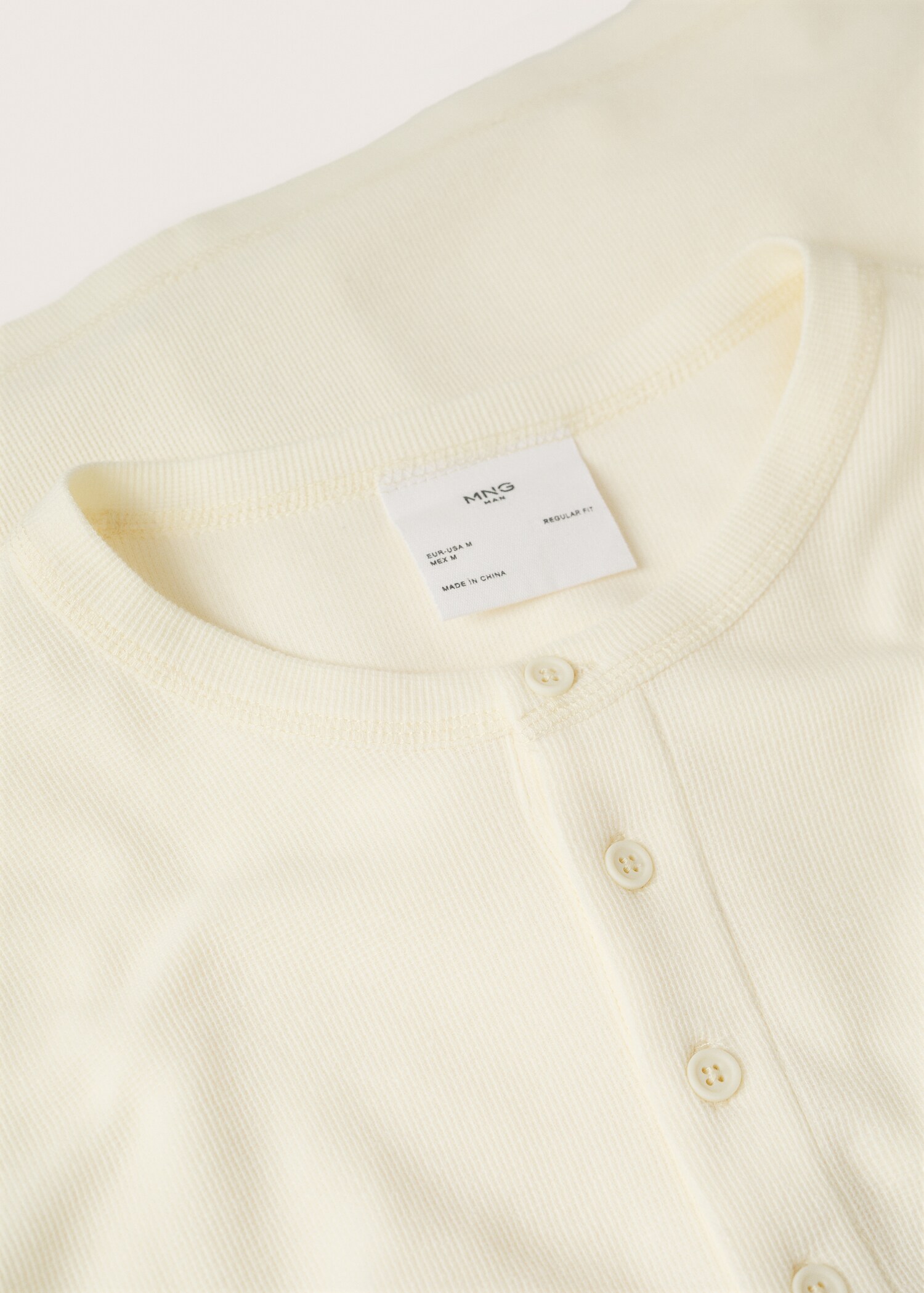 Camiseta manga larga cuello panadero - Detalle del artículo 8