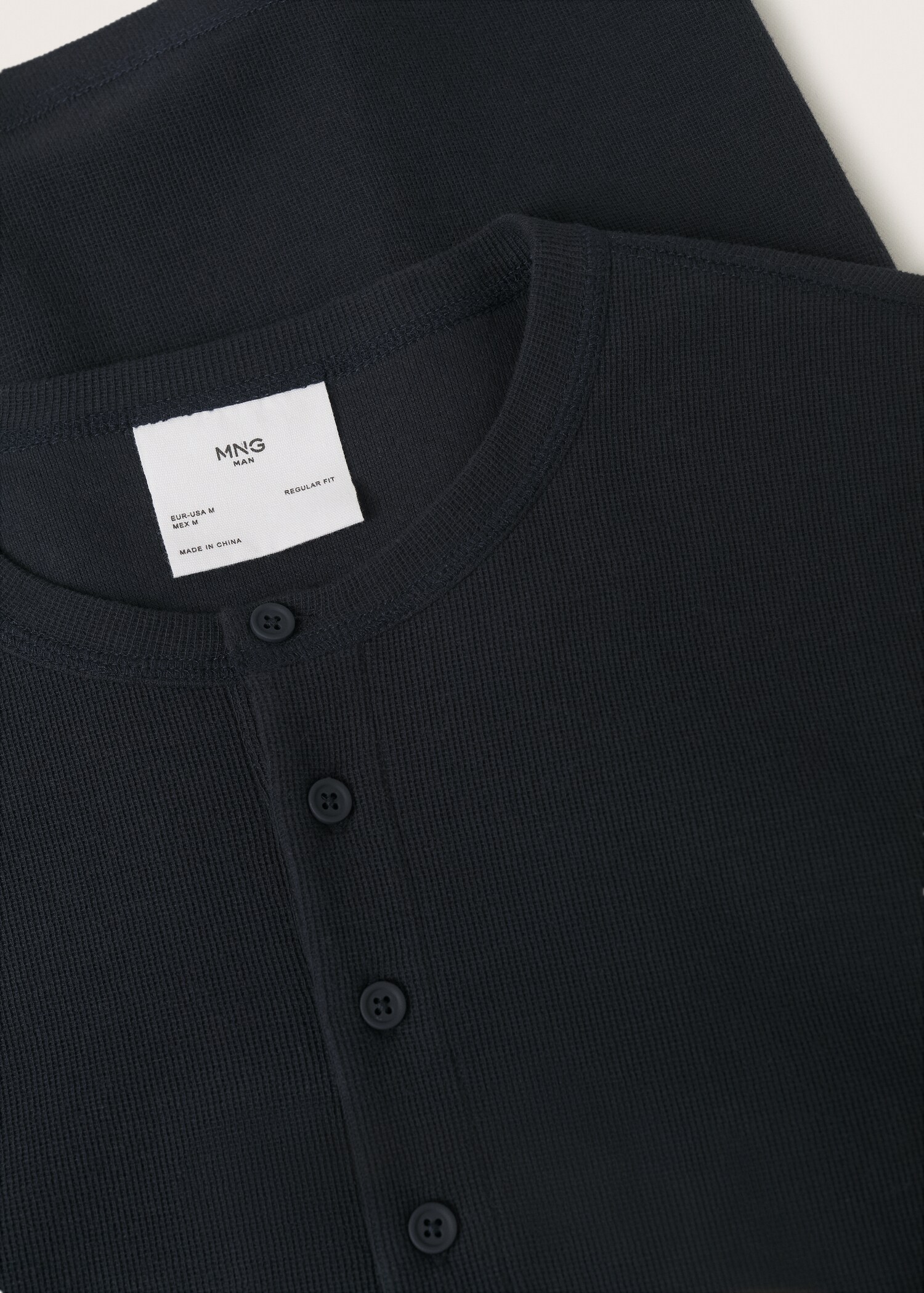 Camiseta manga larga cuello panadero - Detalle del artículo 8