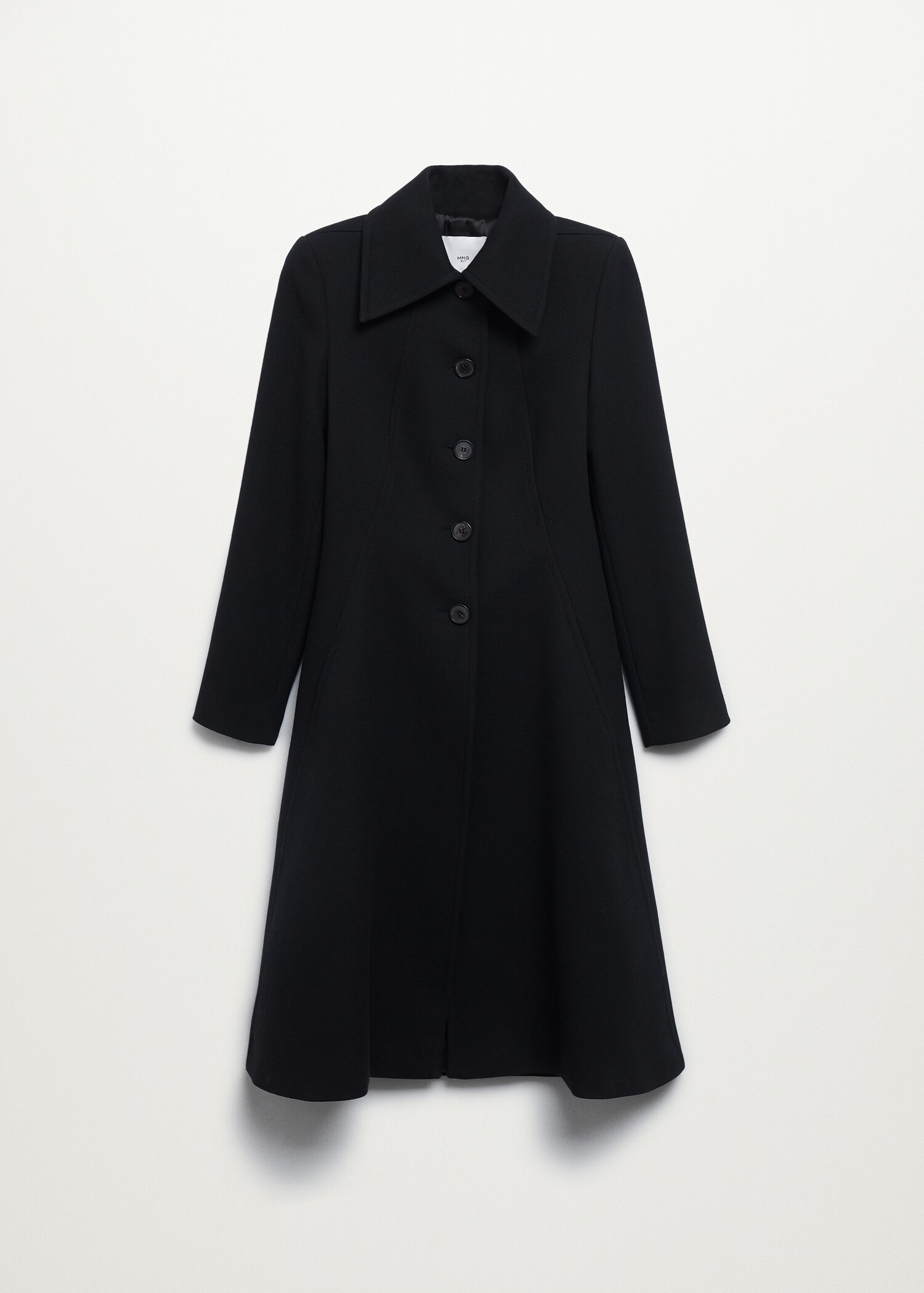 Buttoned cotton coat - Woman | MANGO OUTLET USA