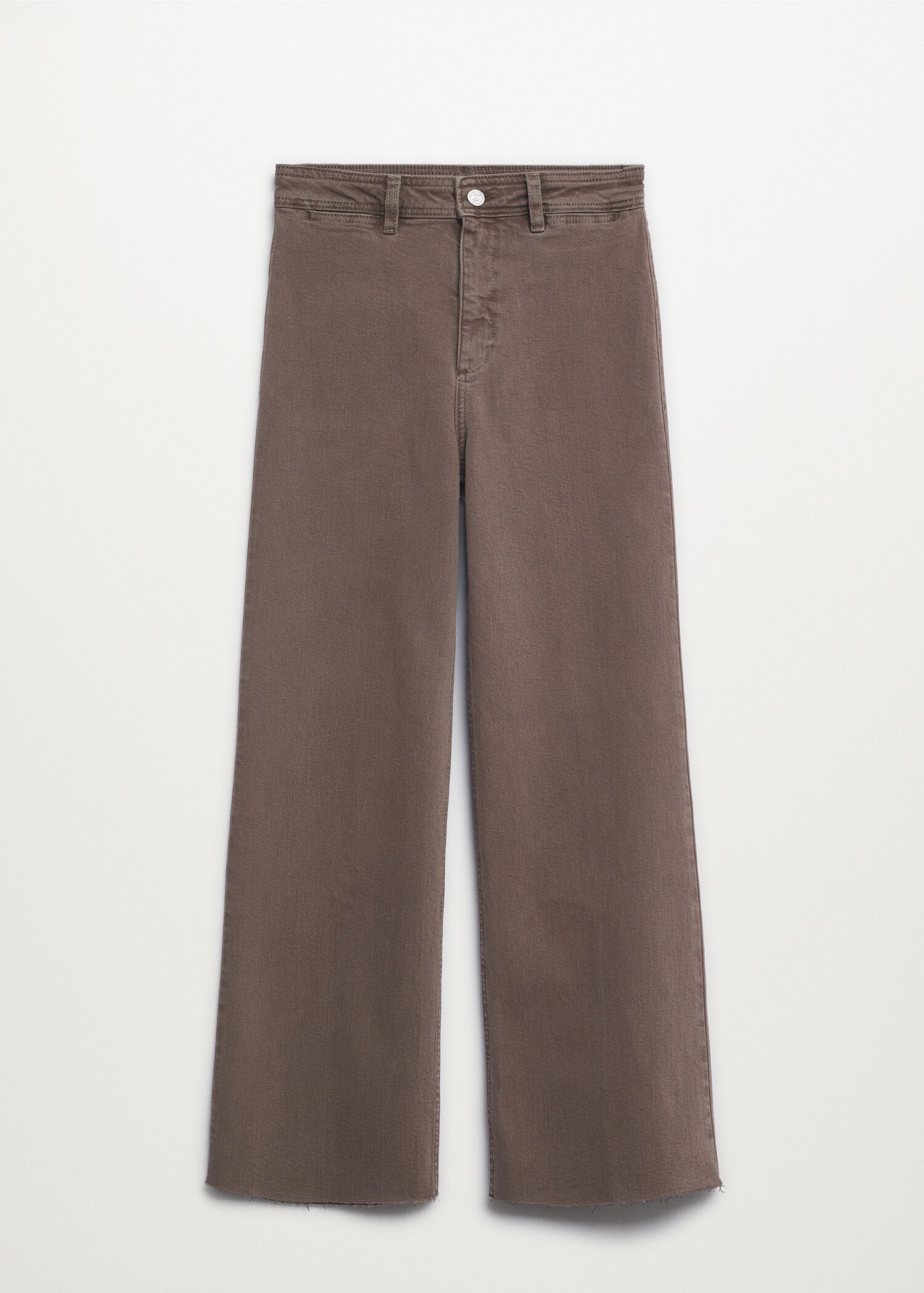 Džíny culottes s vysokým elastickým pasem - Zboží bez modelu