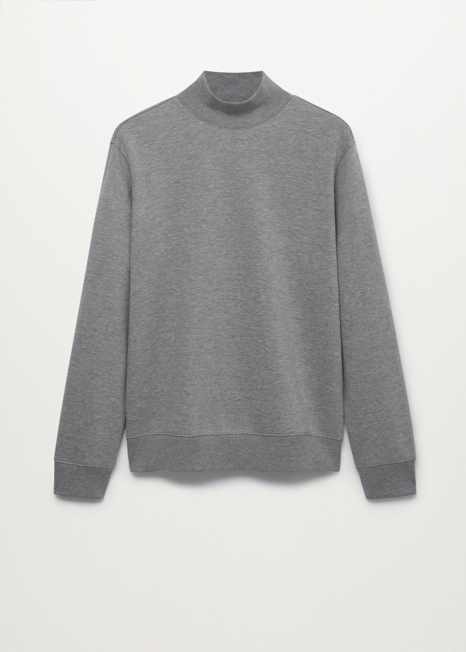 Sudadera algodón cuello alto - Artículo sin modelo