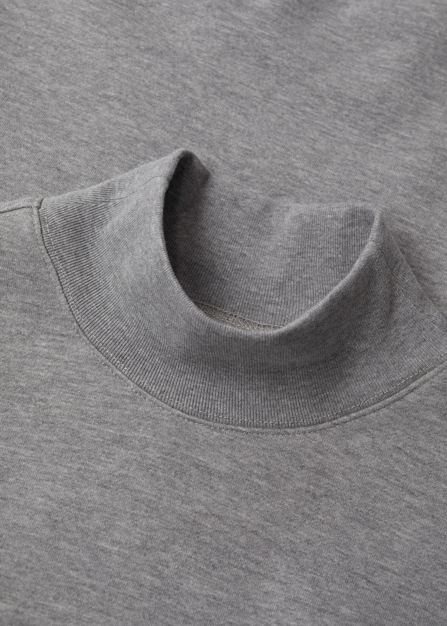 Sudadera algodón cuello alto - Detalle del artículo 8