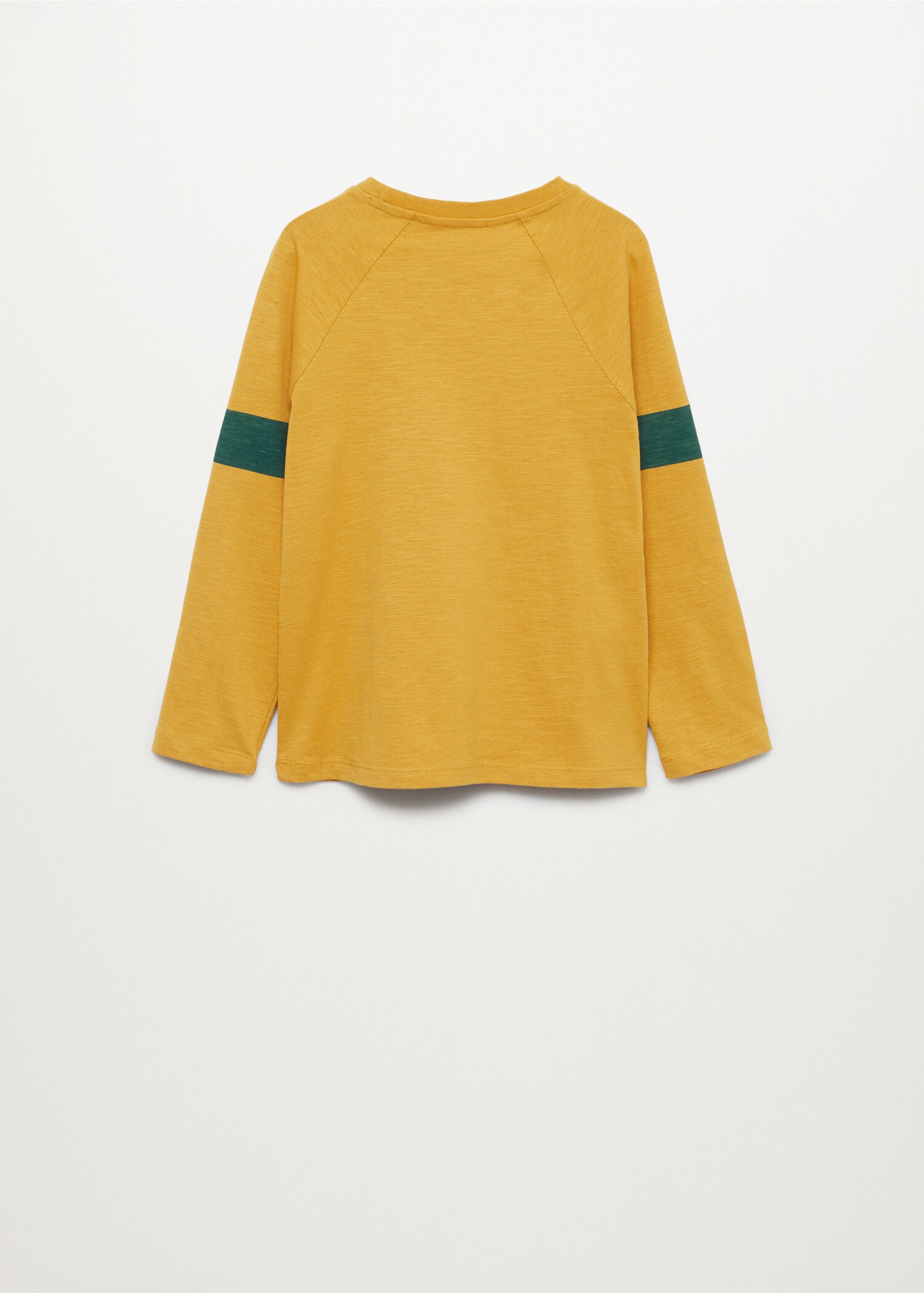Camiseta manga larga bolsillo - Reverso del artículo