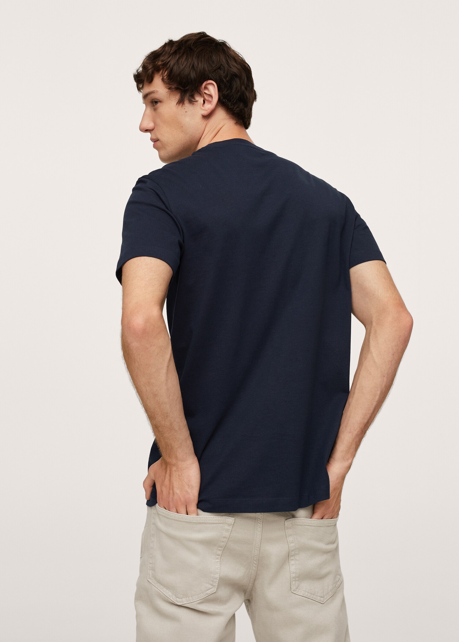 Camiseta algodón logo - Reverso del artículo