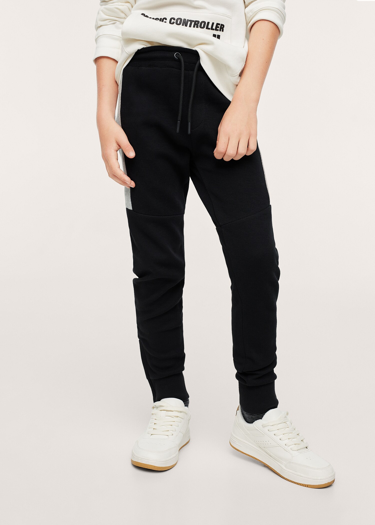 Jogger algodón bandas laterales - Detalle del artículo 1