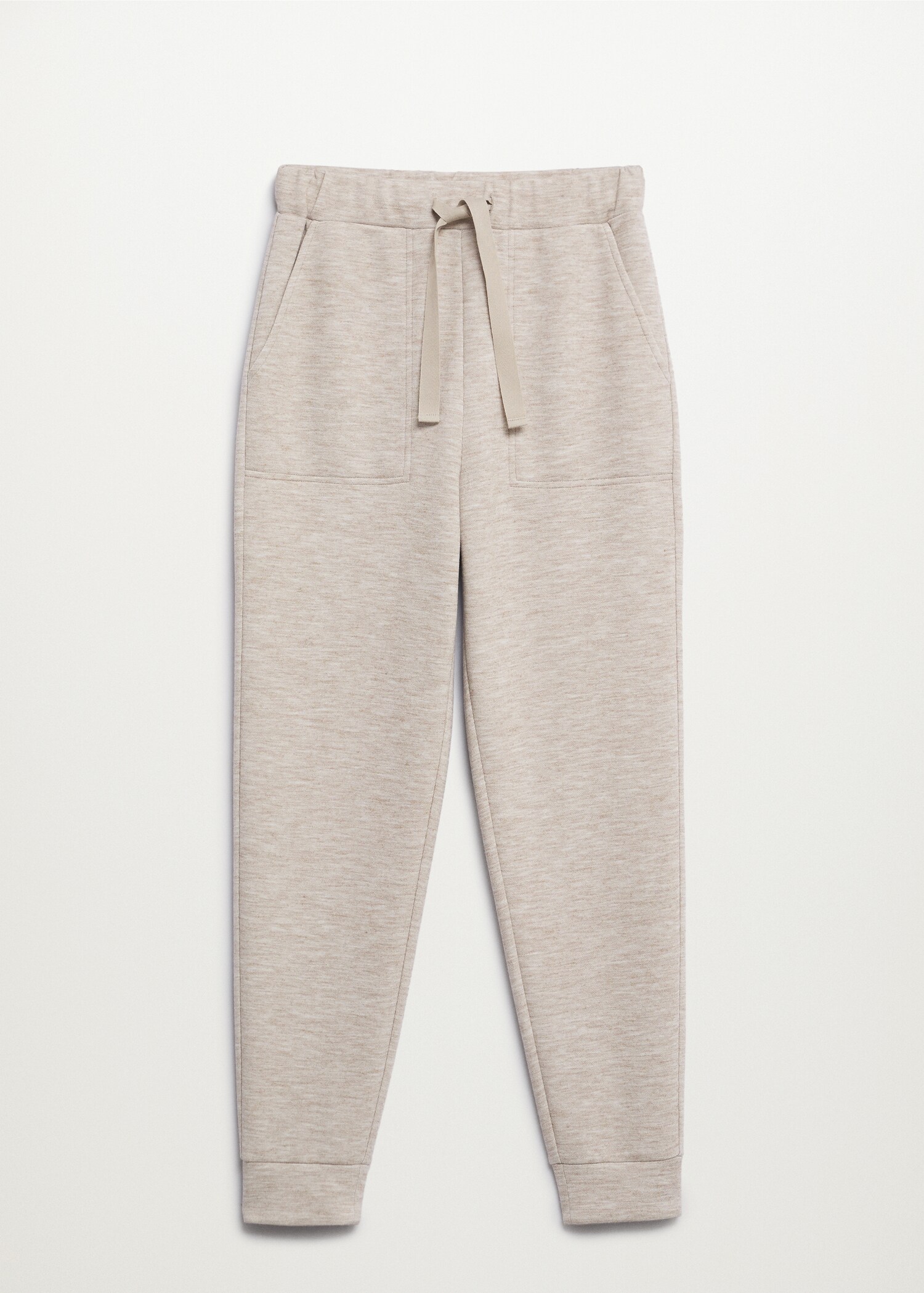 Pantalón jogger jaspeado - Artículo sin modelo