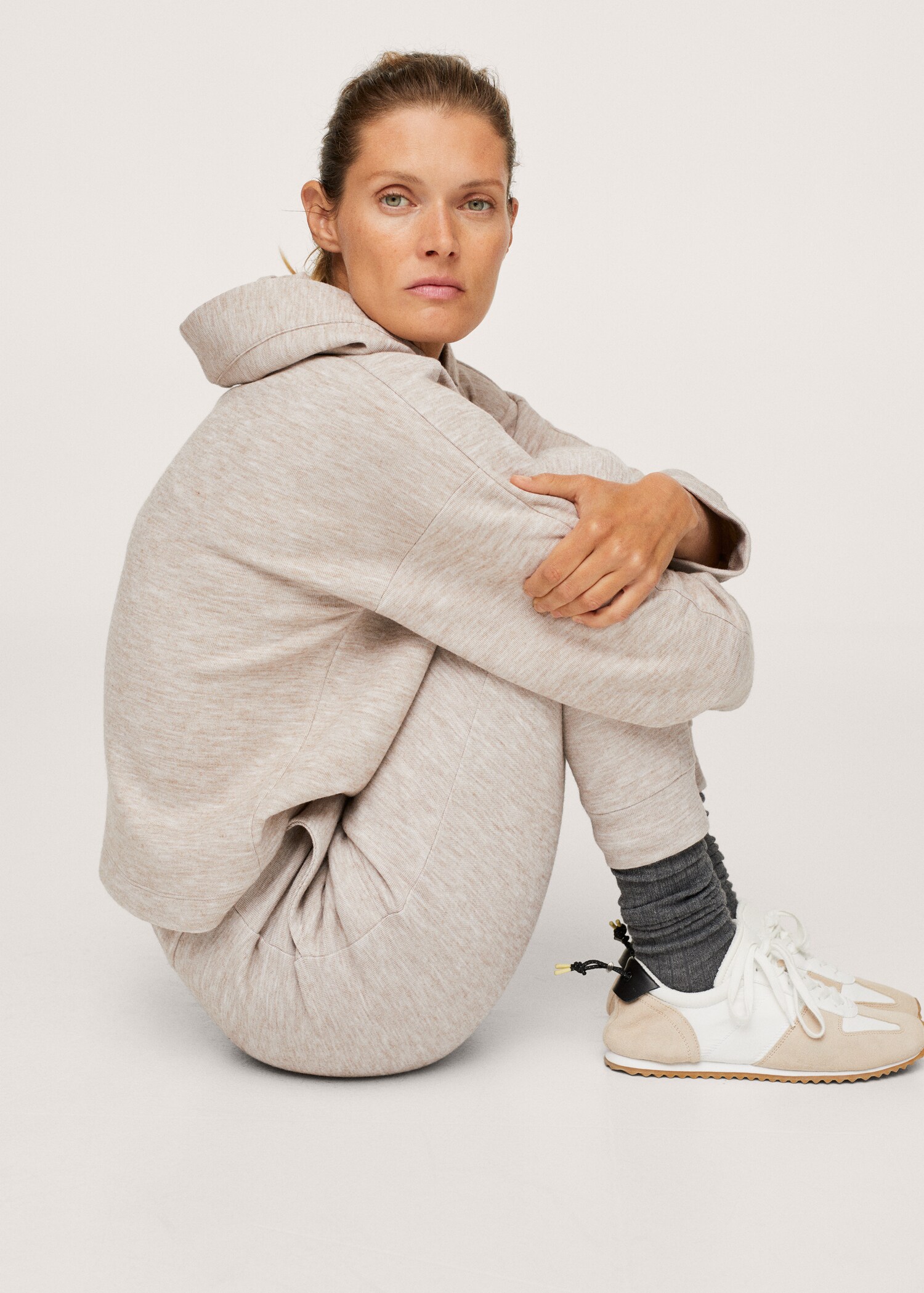 Pantalón jogger jaspeado - Detalle del artículo 2