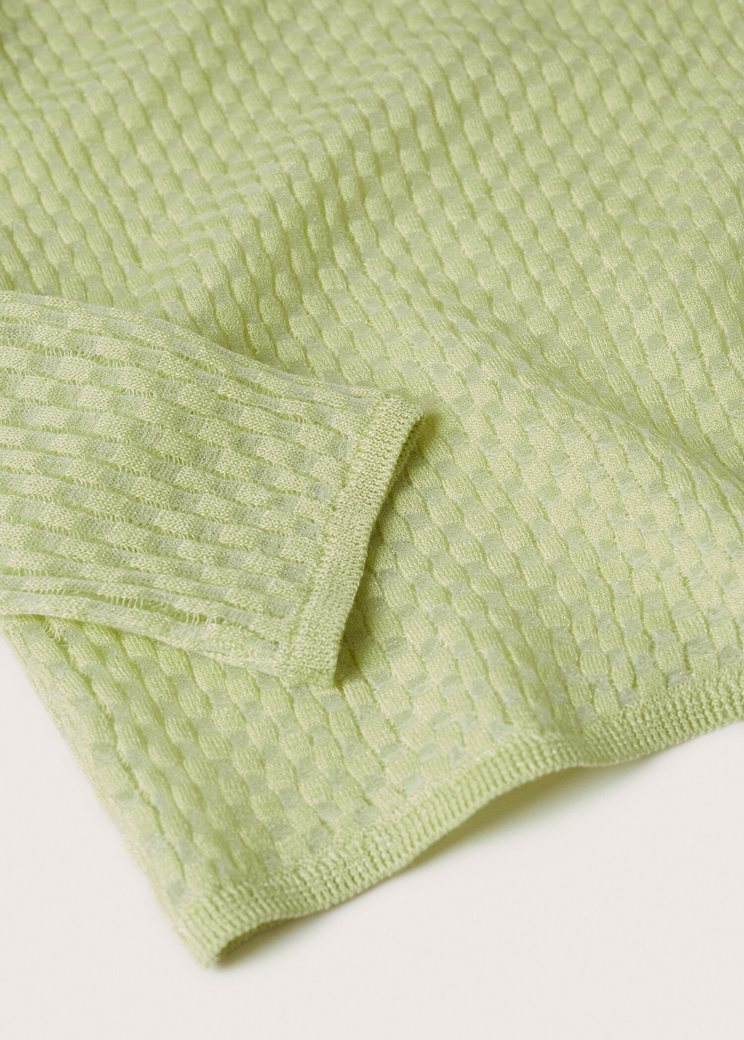 Jersey cuadros textura - Detalle del artículo 8