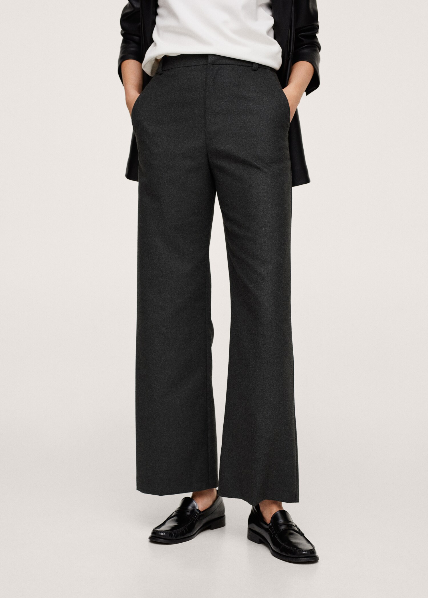 Pantalón culotte traje - Plano medio