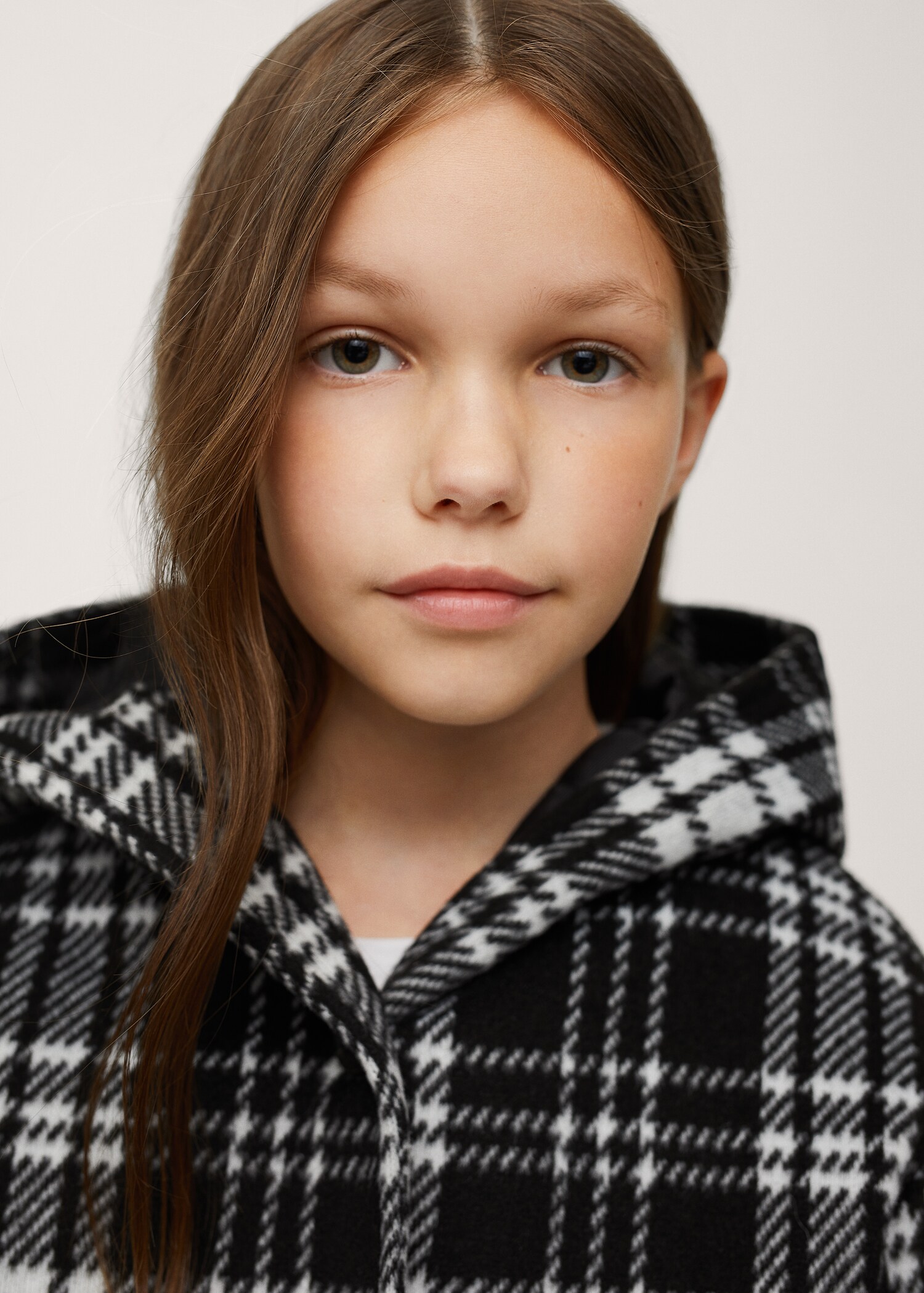 Check padded coat - Details of the article 2