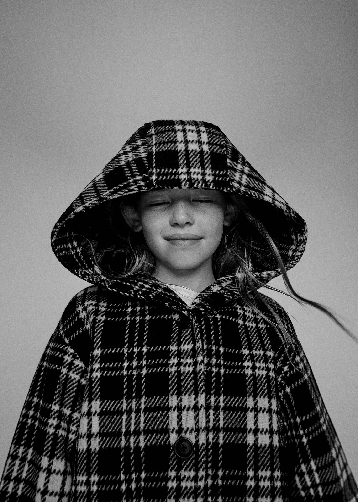 Check padded coat - Details of the article 5