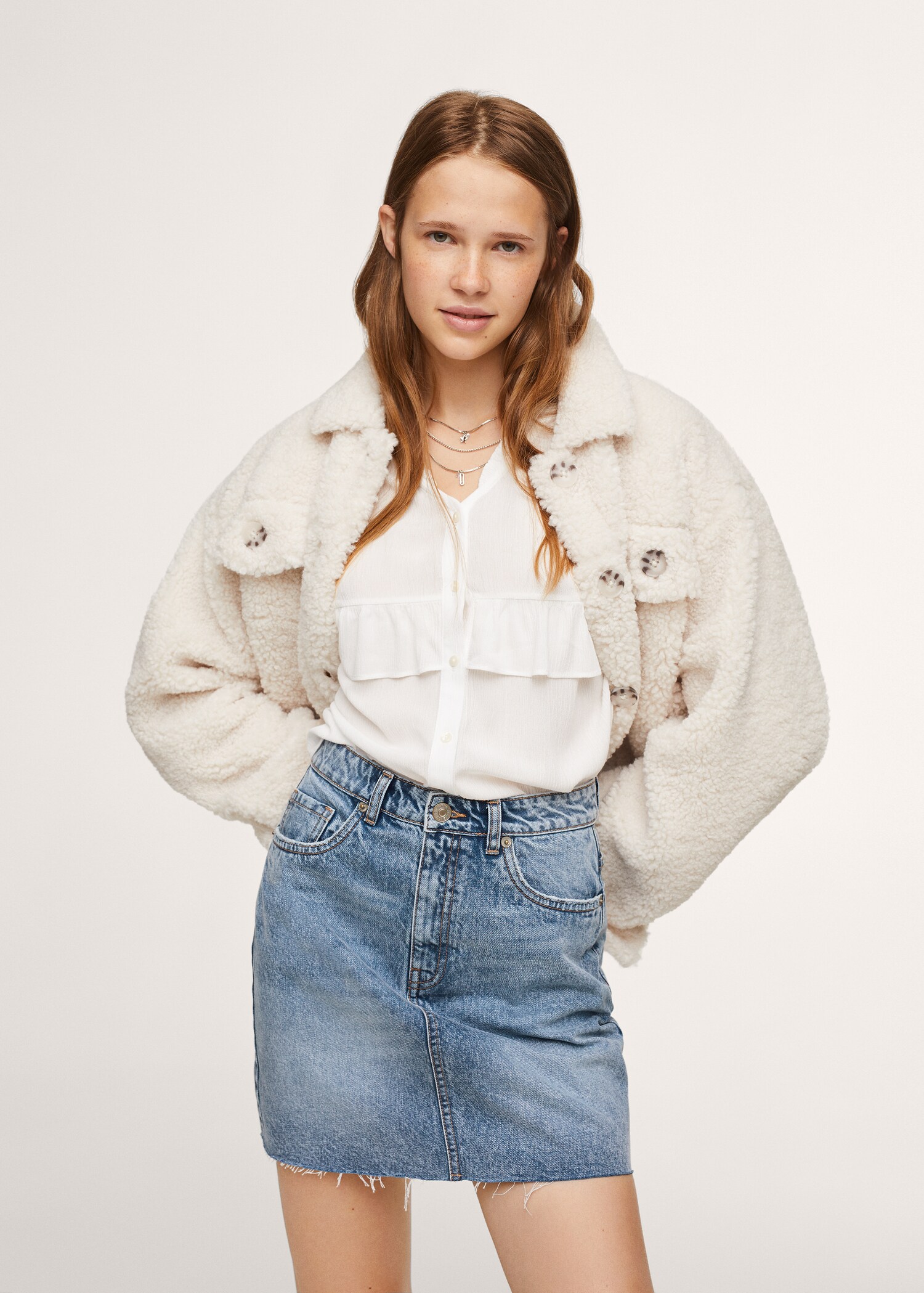 Denim skirt - Medium plane