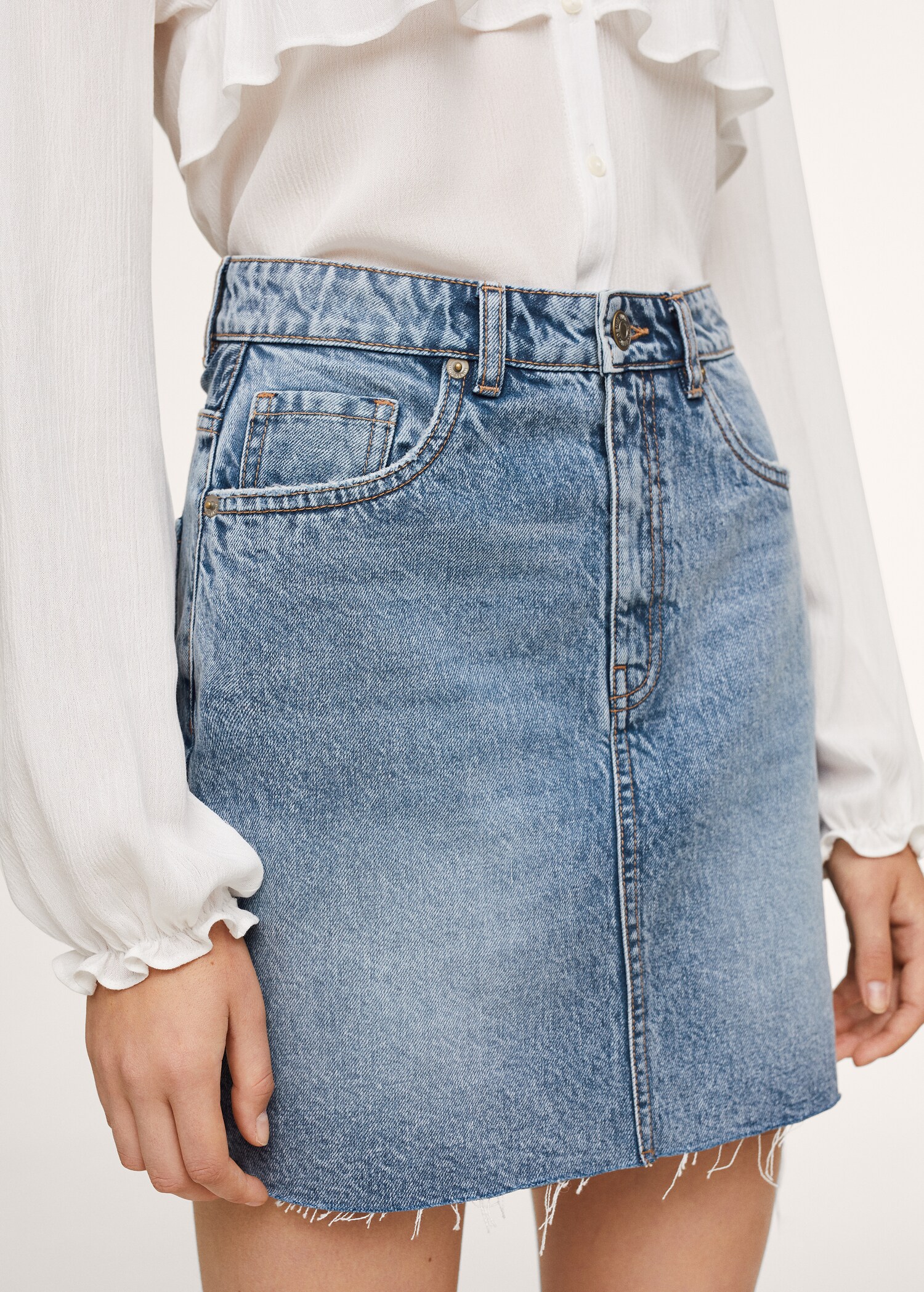 Denim skirt - Details of the article 1