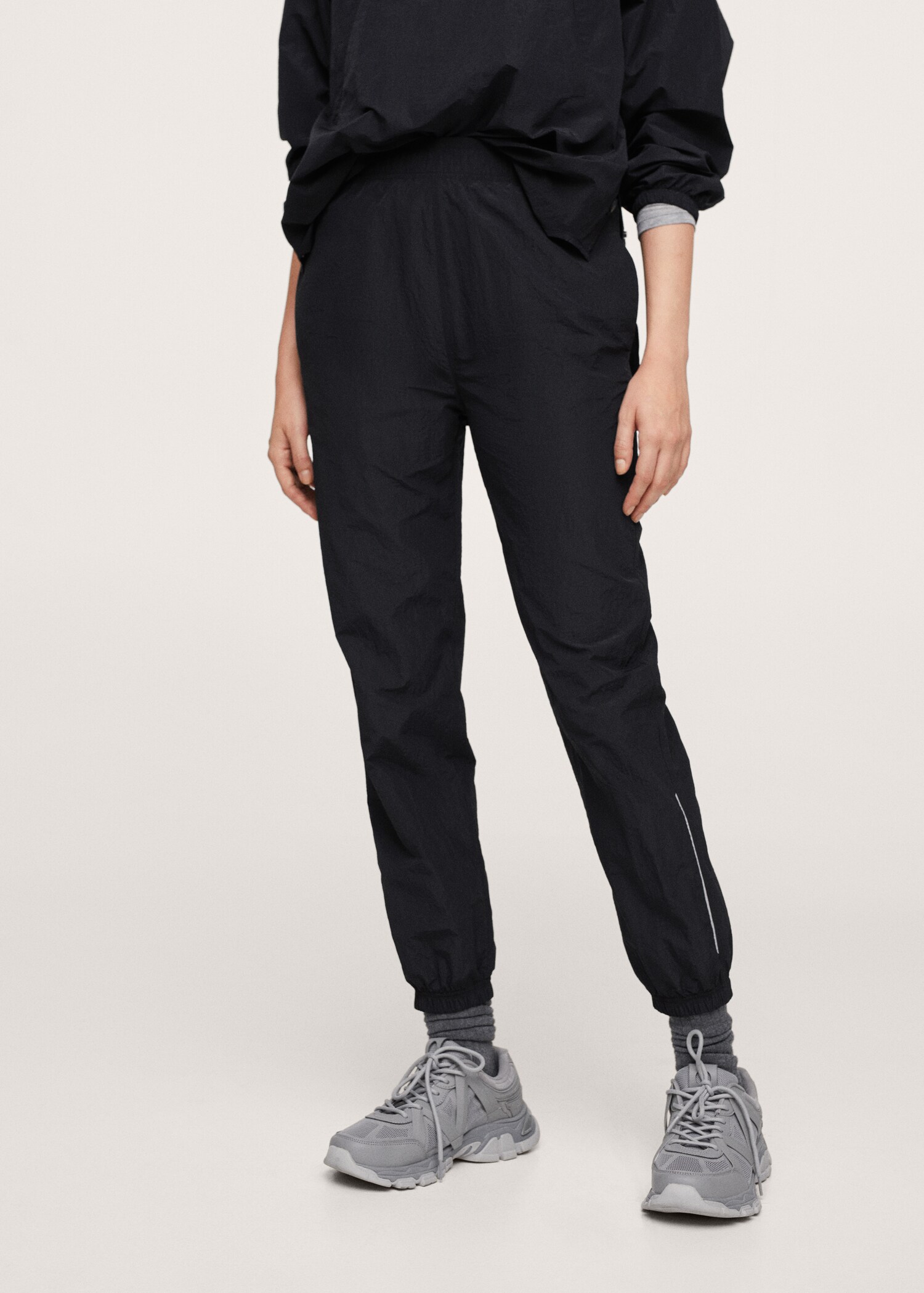 Kalhoty jogger waterproof - Náhled ve středové rovině