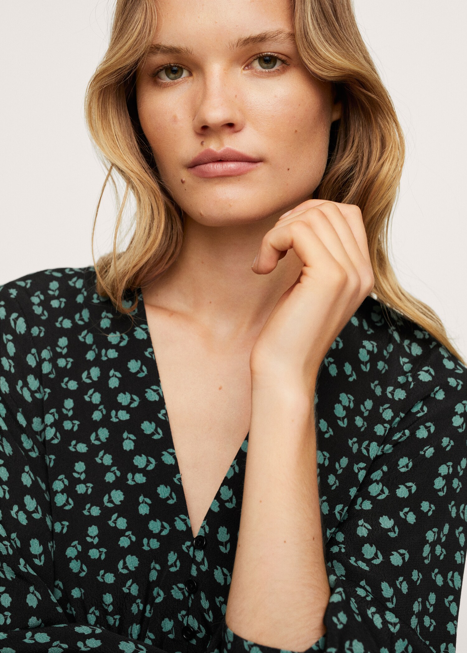 Robe midi imprimée - Détail de l'article 2