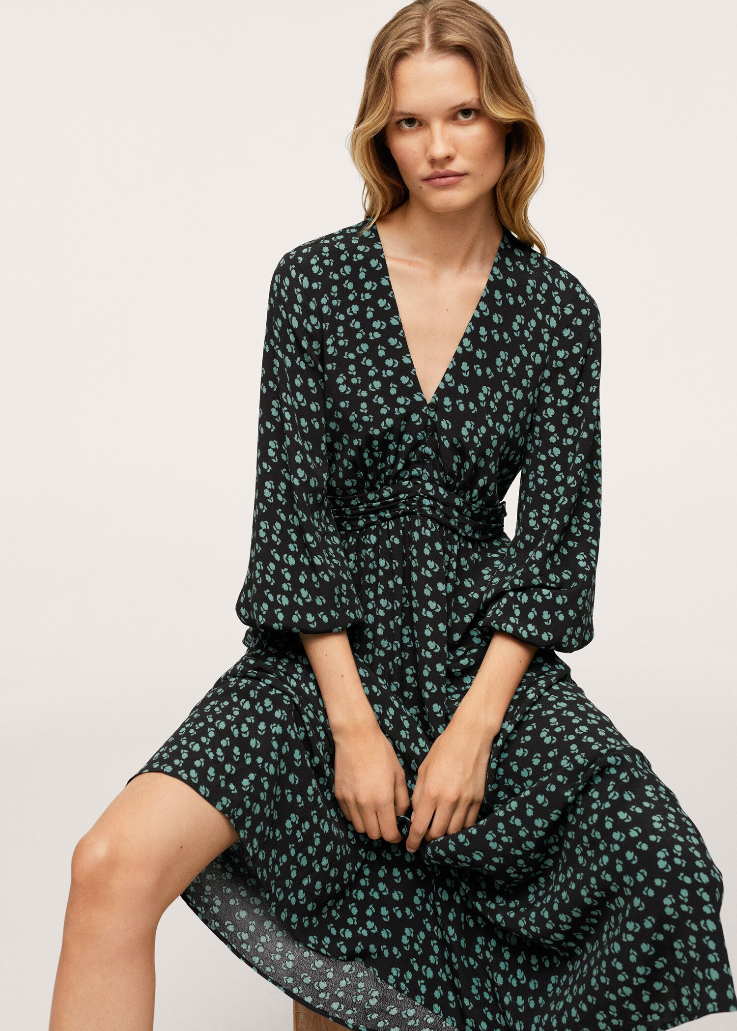 Robe midi imprimée - Détail de l'article 3