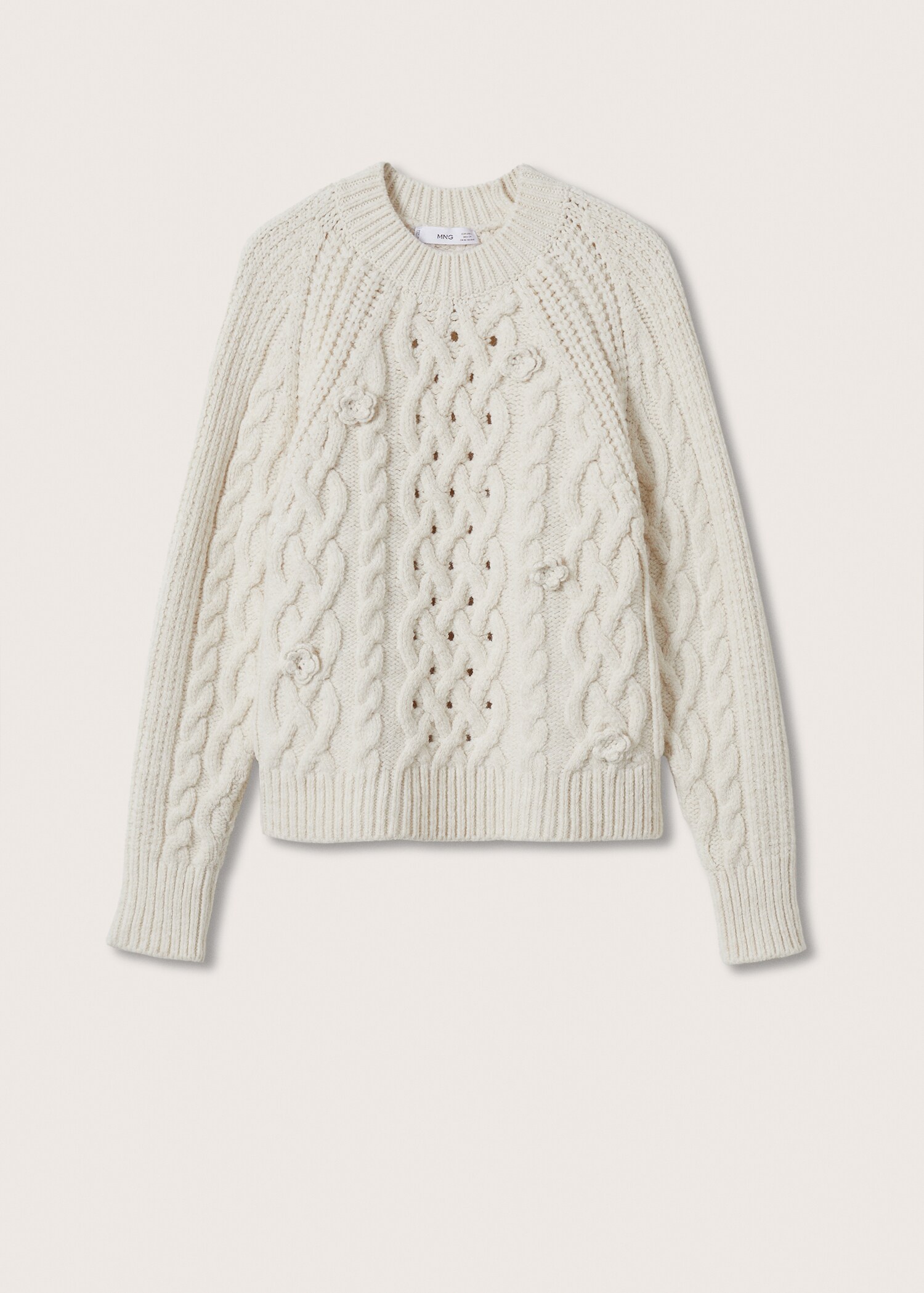 Cable-knit sweater - Article without model