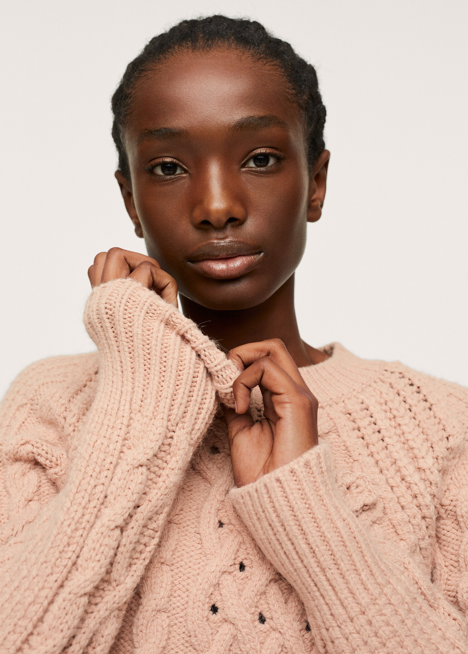 Cable-knit sweater - Details of the article 3