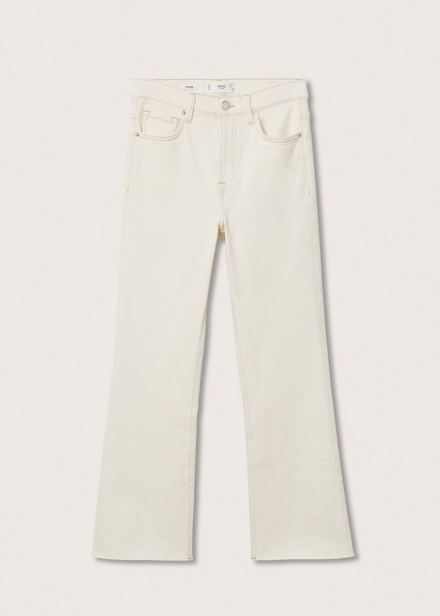 Vaqueros bootcut tiro alto - Artículo sin modelo