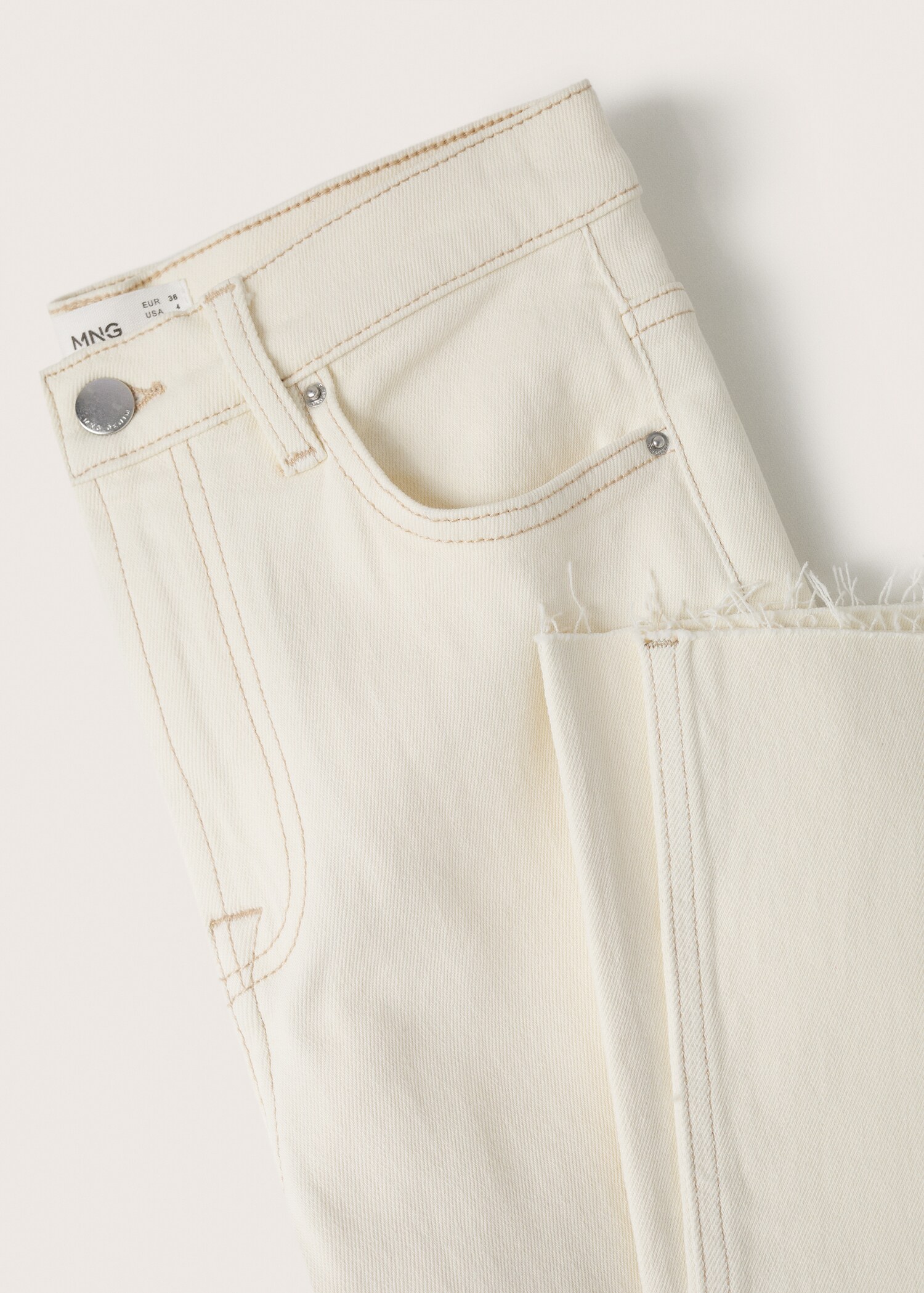 Vaqueros bootcut tiro alto - Detalle del artículo 8