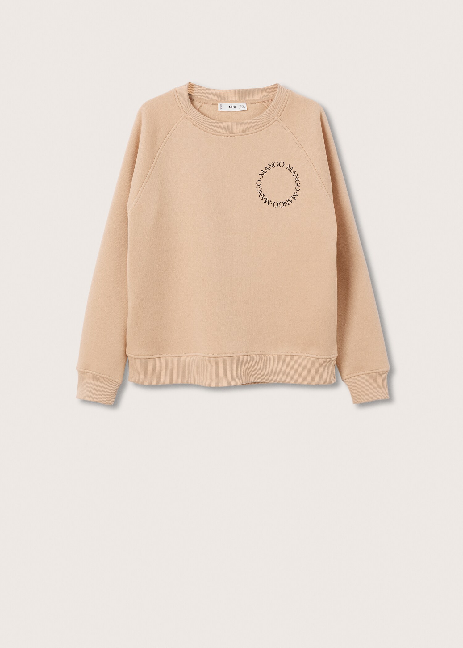 Bavlněná mikina s logem - Zboží bez modelu