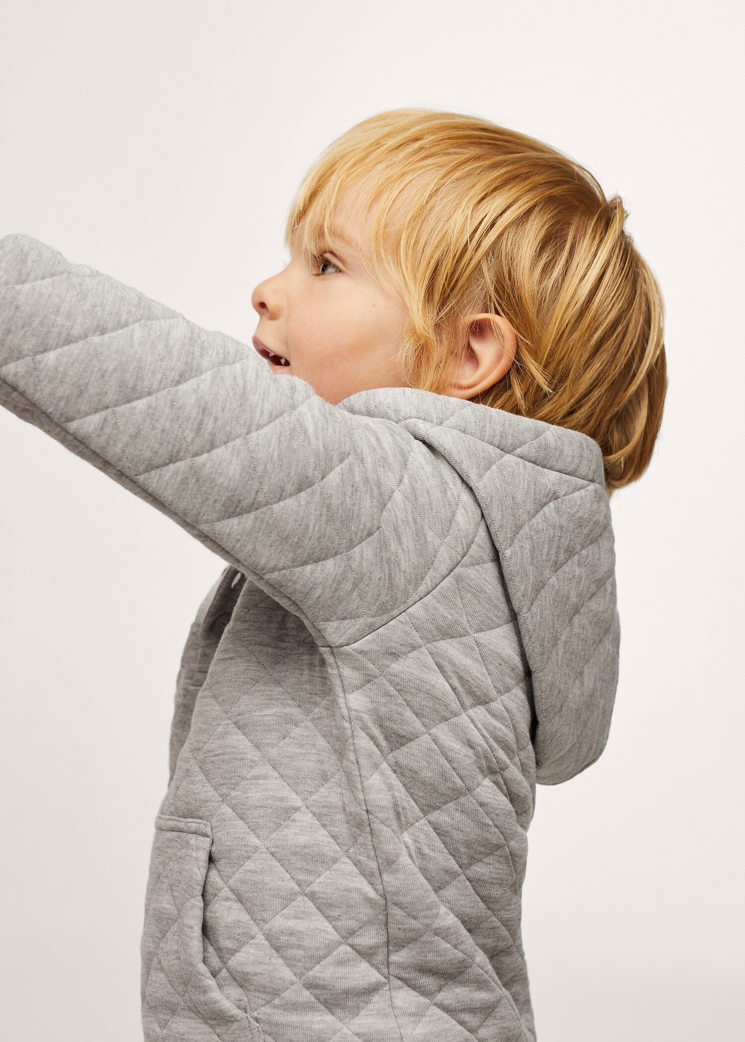 Sudadera acolchada botones - Detalle del artículo 2
